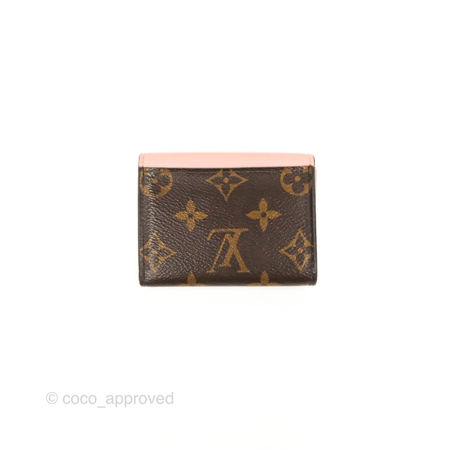 Louis Vuitton Zoé Wallet Rose Monogram Canvas