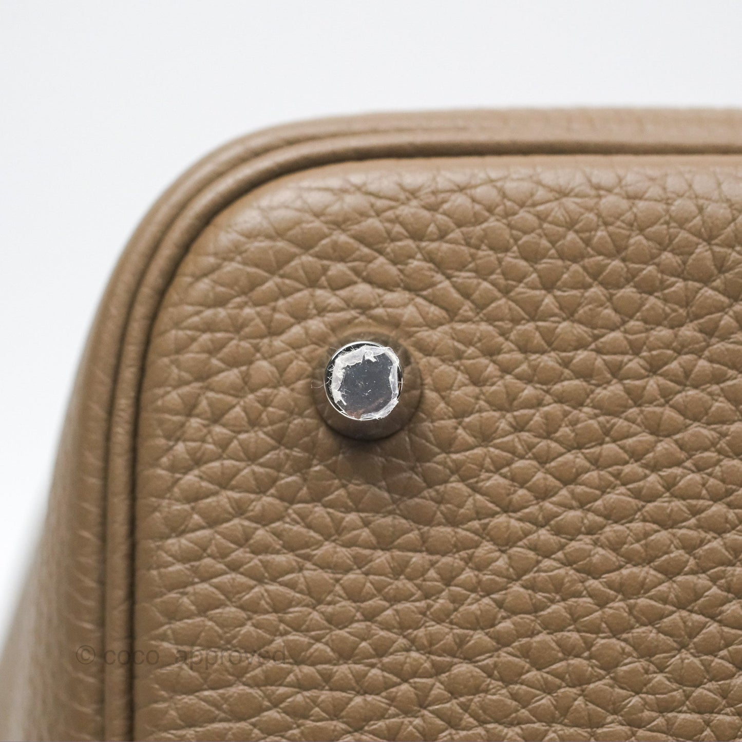 Hermès Picotin Lock 22 Etoupe Clemence Palladium Hardware