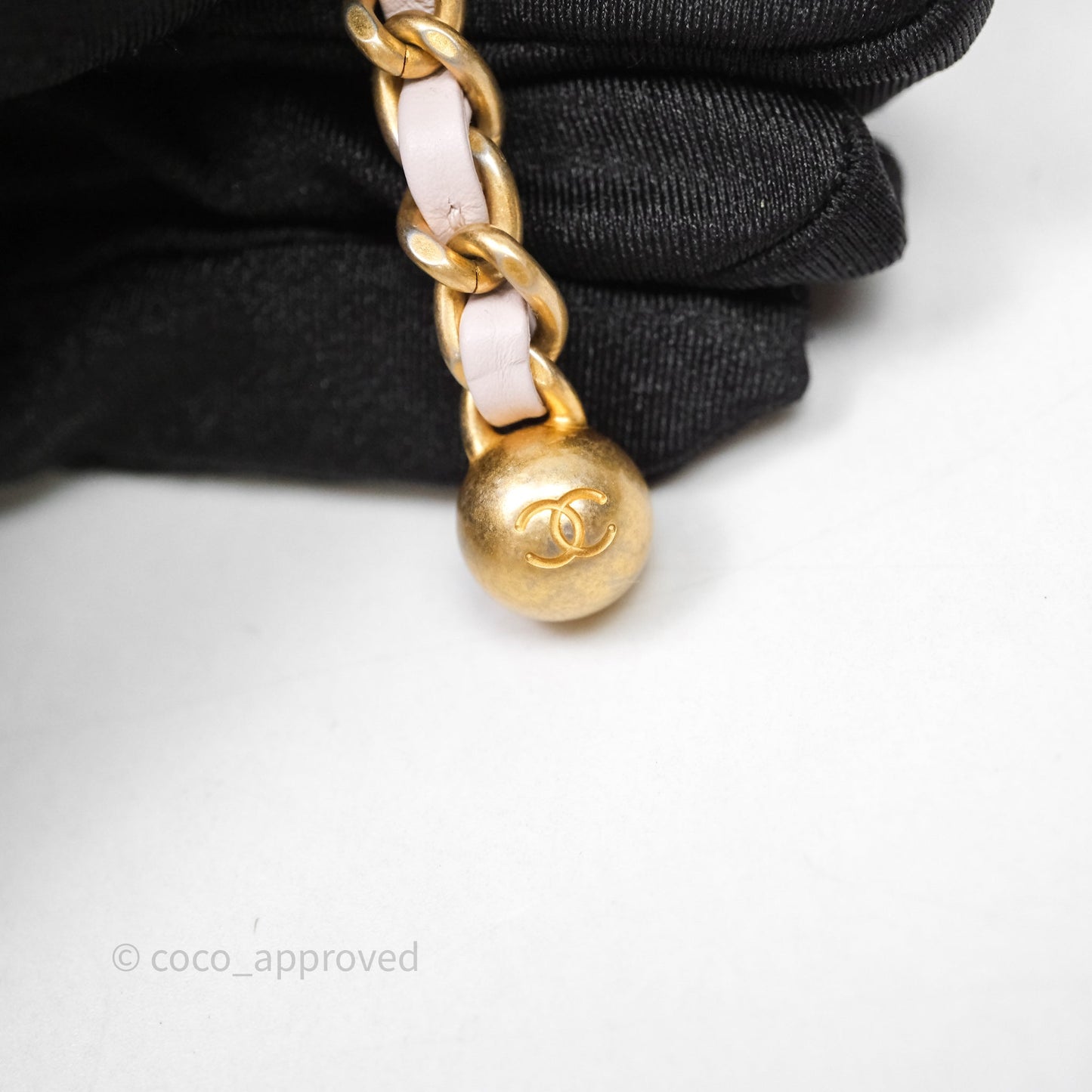 Chanel Mini Rectangular Pearl Crush Lilac Lambskin Aged Gold Hardware