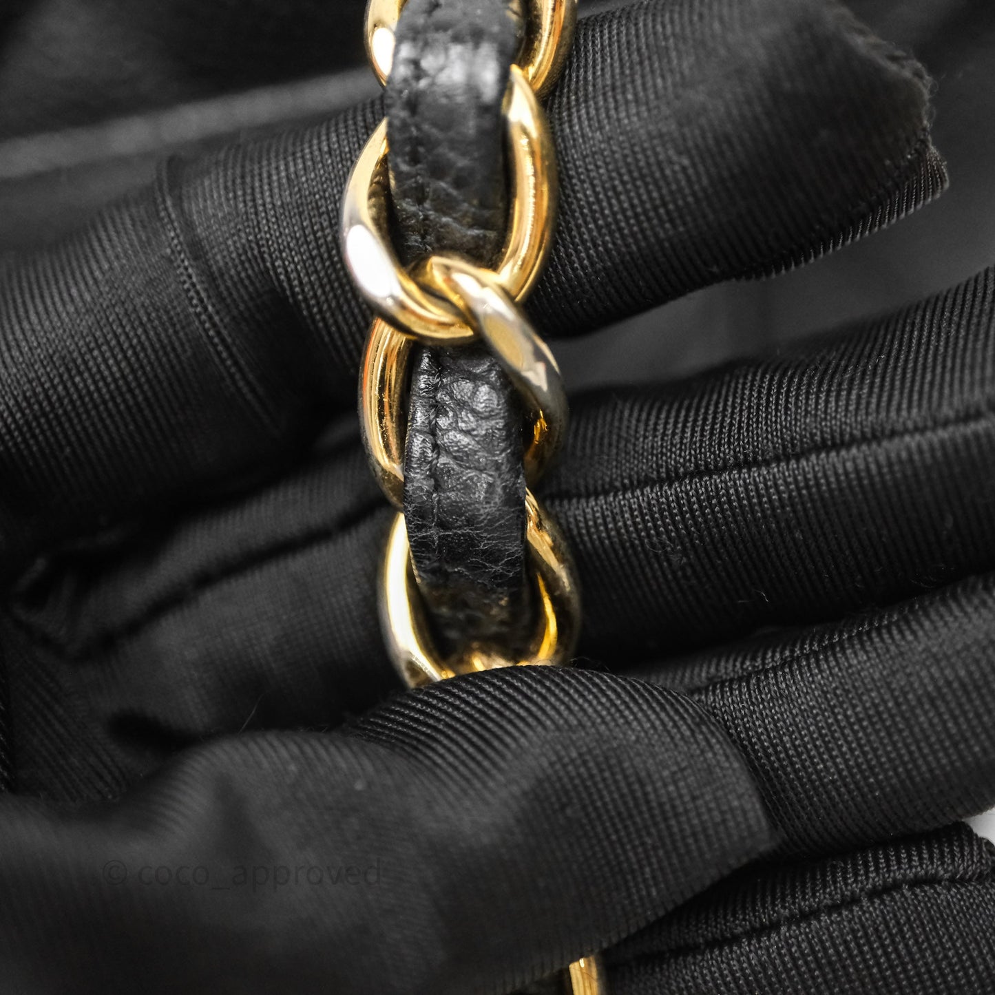 Chanel Jumbo Single Flap Black Caviar Gold Hardware⁣⁣