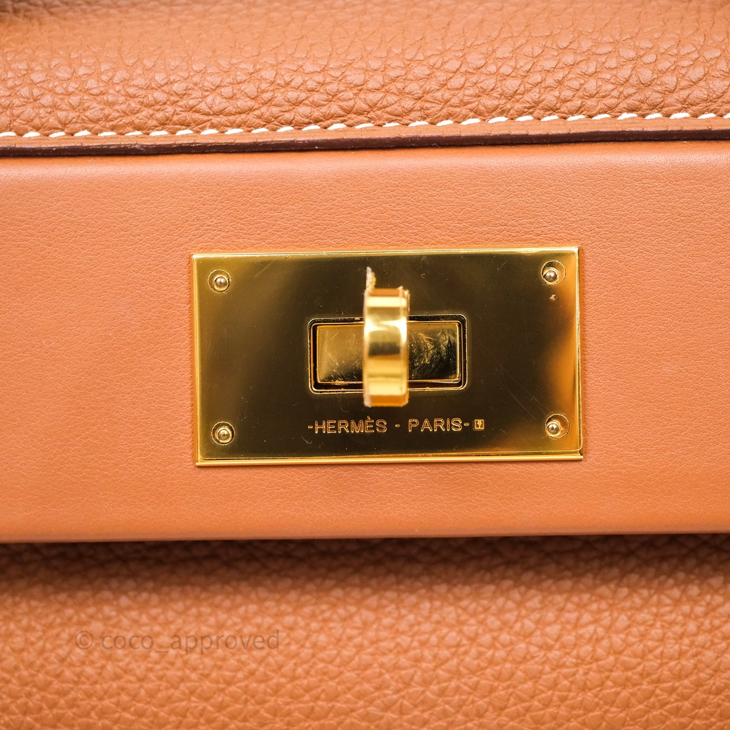 Hermès 24/24 29 Gold Togo/Swift Gold Hardware