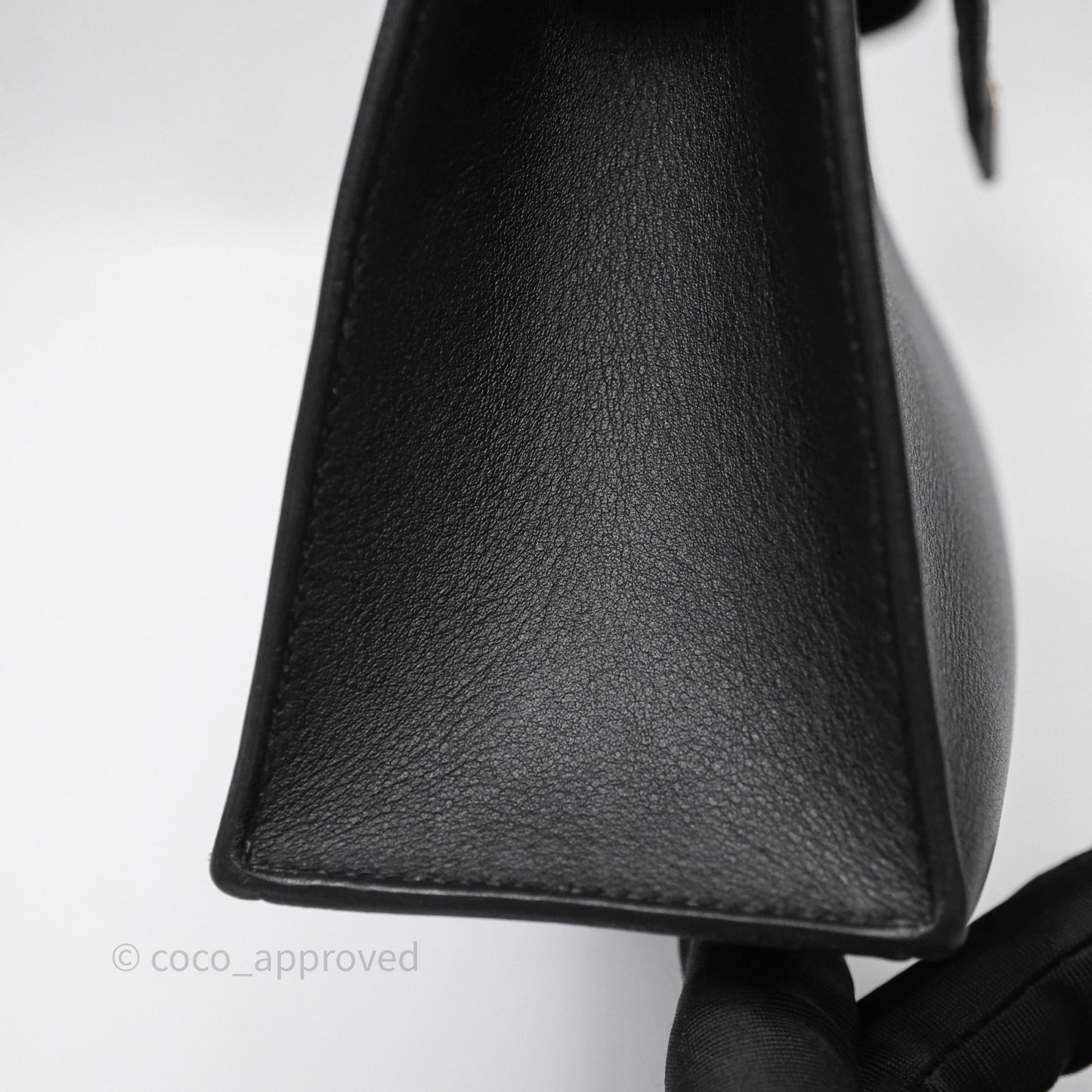 Hermès Kelly Pochette Clutch Black Swift Palladium Hardware