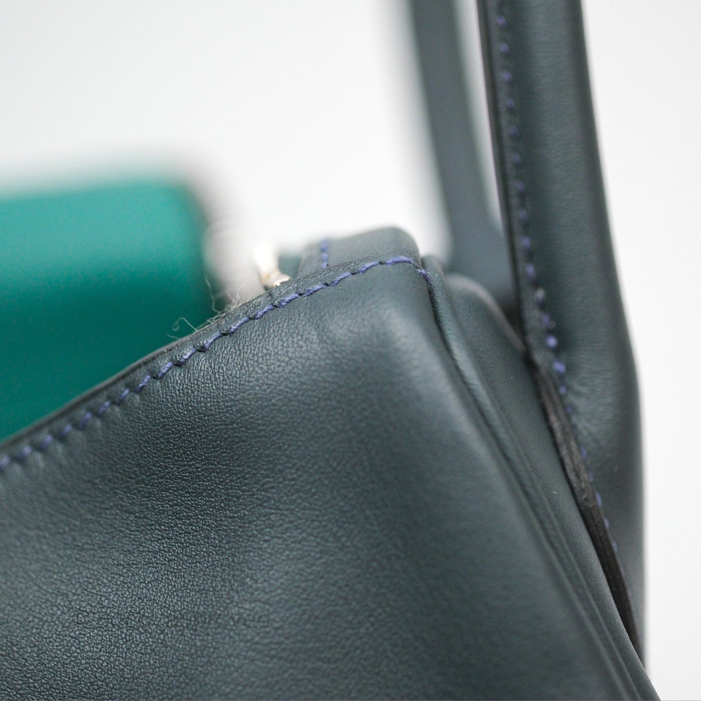Hermès Lindy 26 Vert Rousseau/ Malachite Swift Palladium Hardware