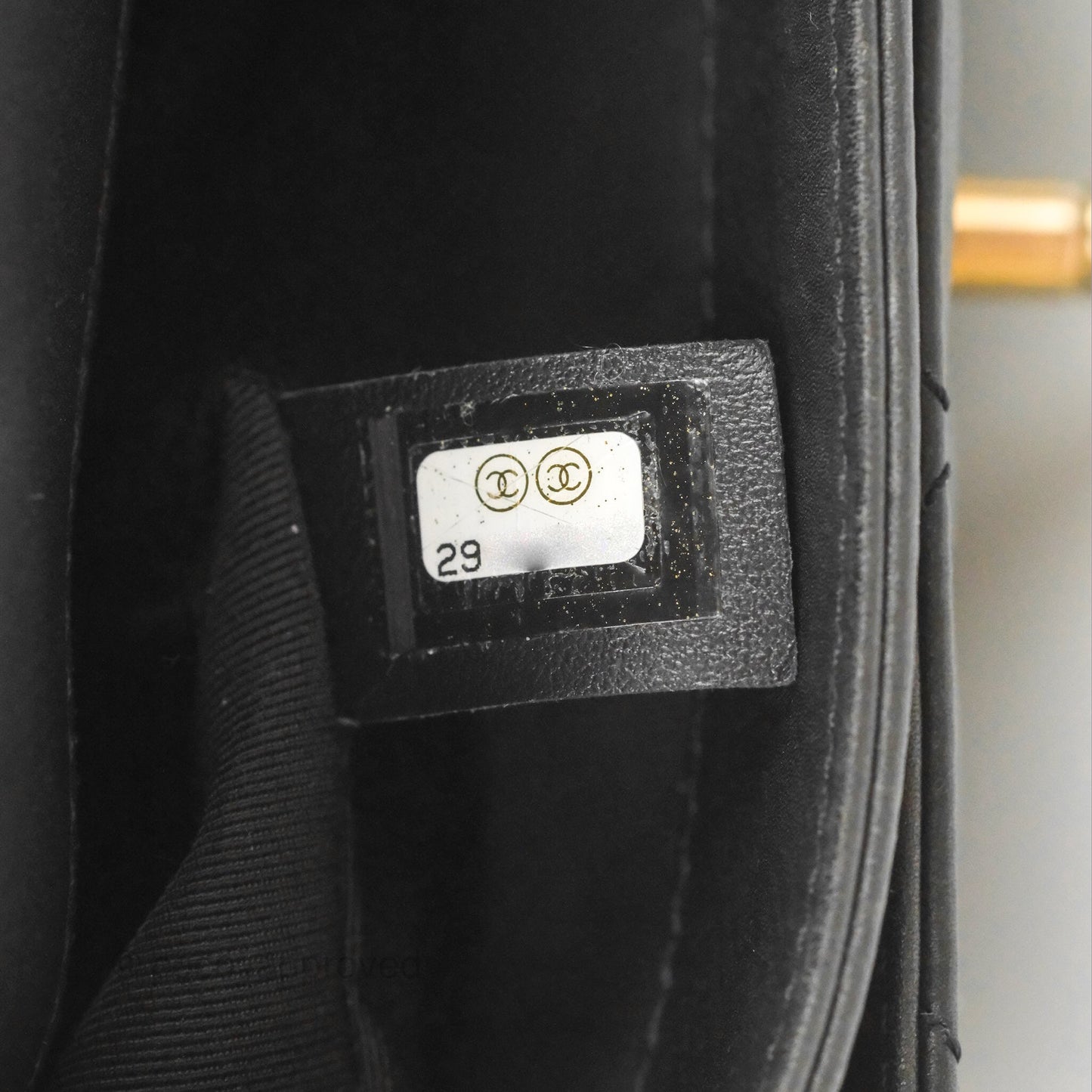 Chanel Small Day Trip Quilted Black Calfskin Gold Hardware