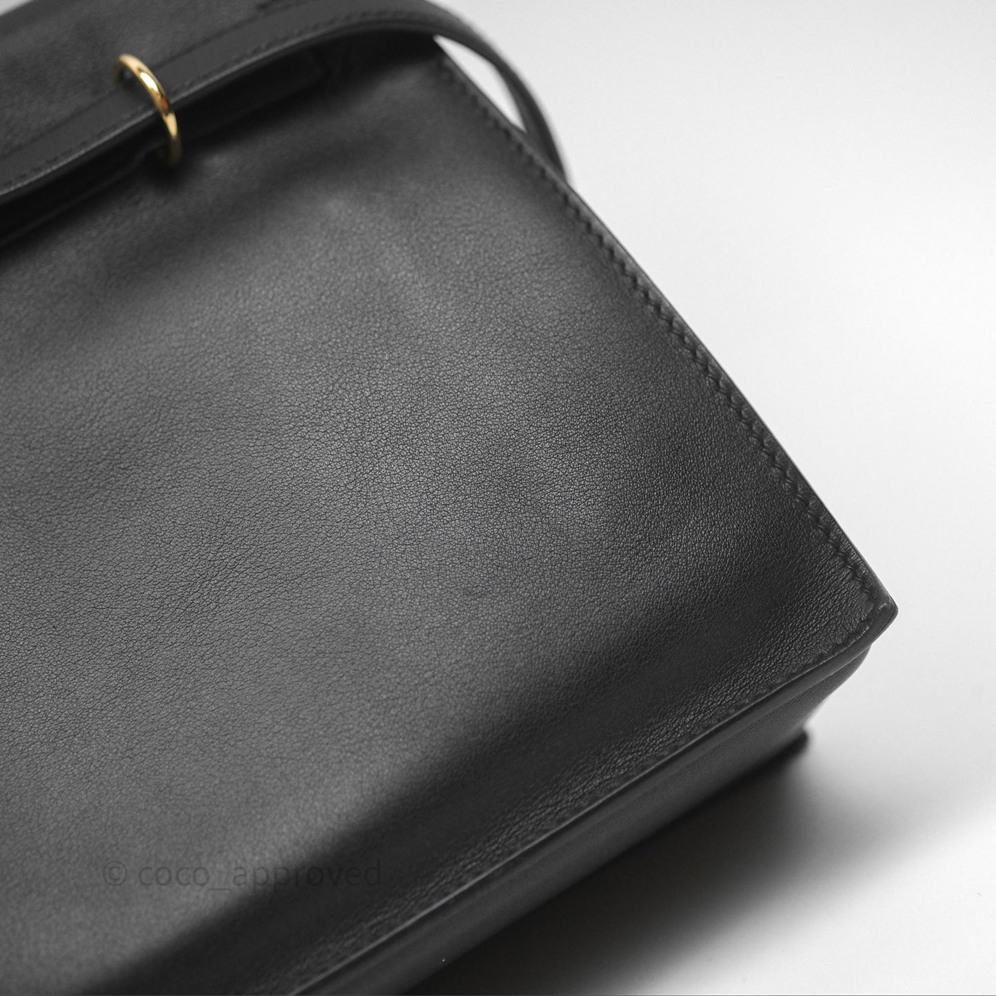 Hermès Kelly Danse II Bag Black Noir 89 Swift Gold Hardware