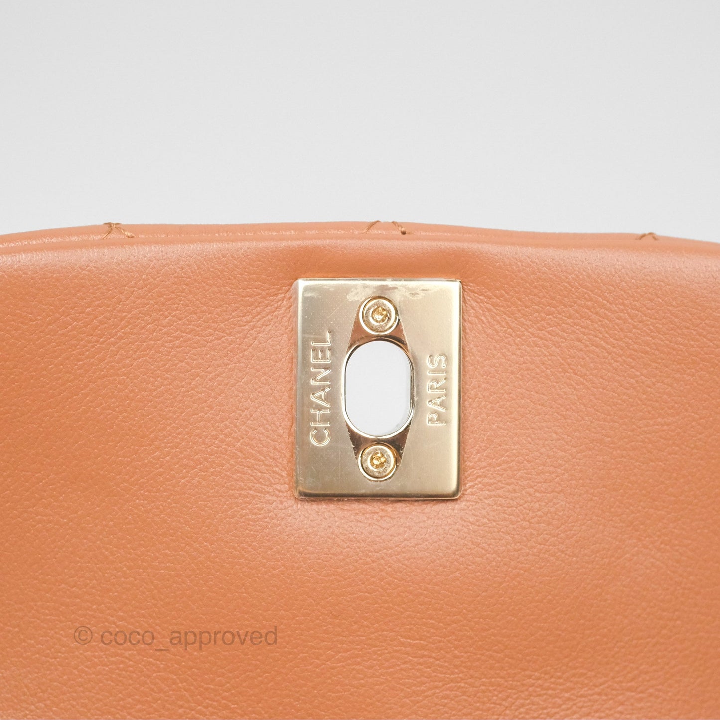 Chanel Small Duma Drawstring Backpack Camel Calfskin 24P