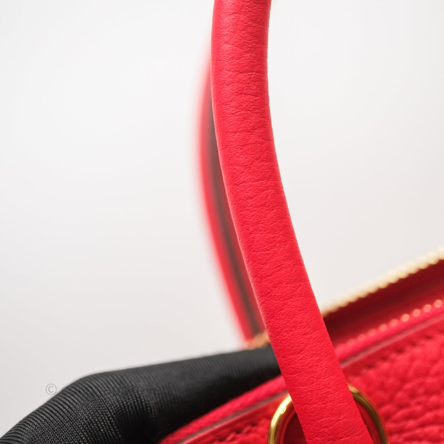 Hermès Bolide 31 Rouge Clemence Gold Hardware