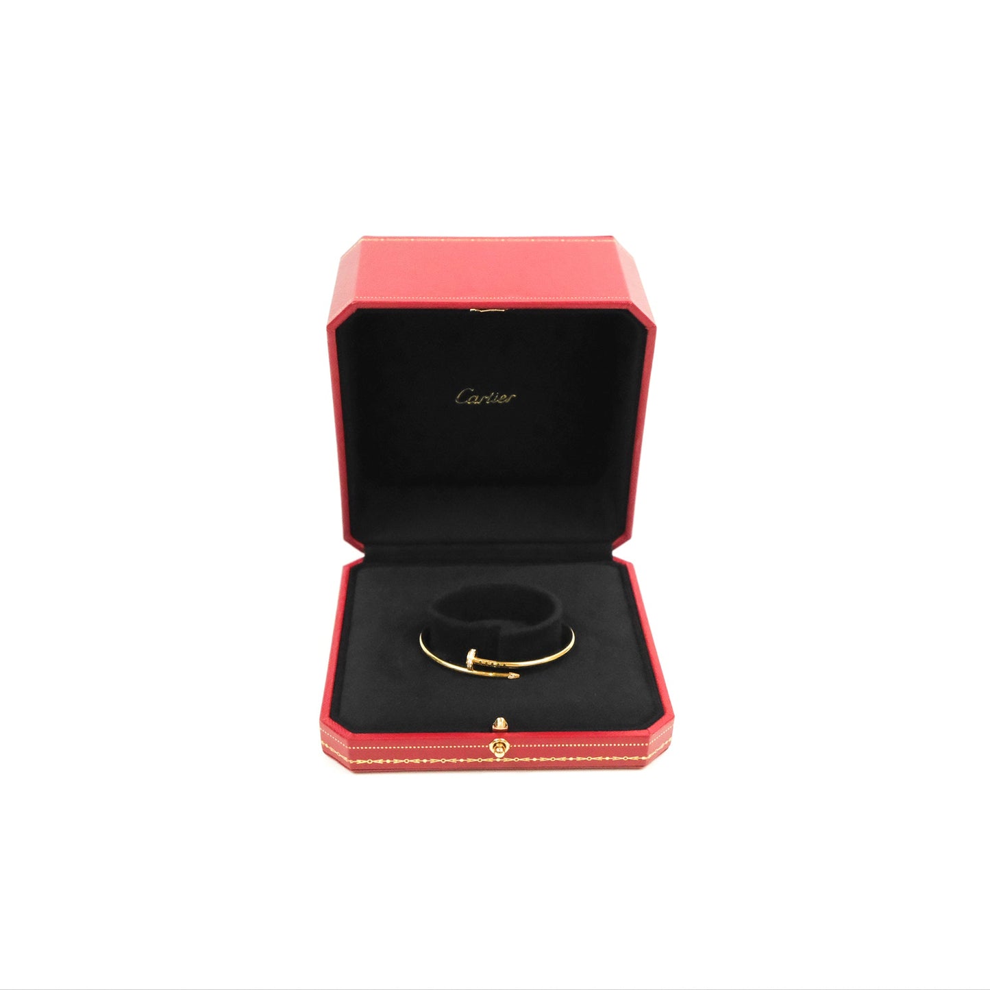 Cartier Small Juste Un Clou Bracelet 18K Yellow Gold Diamond