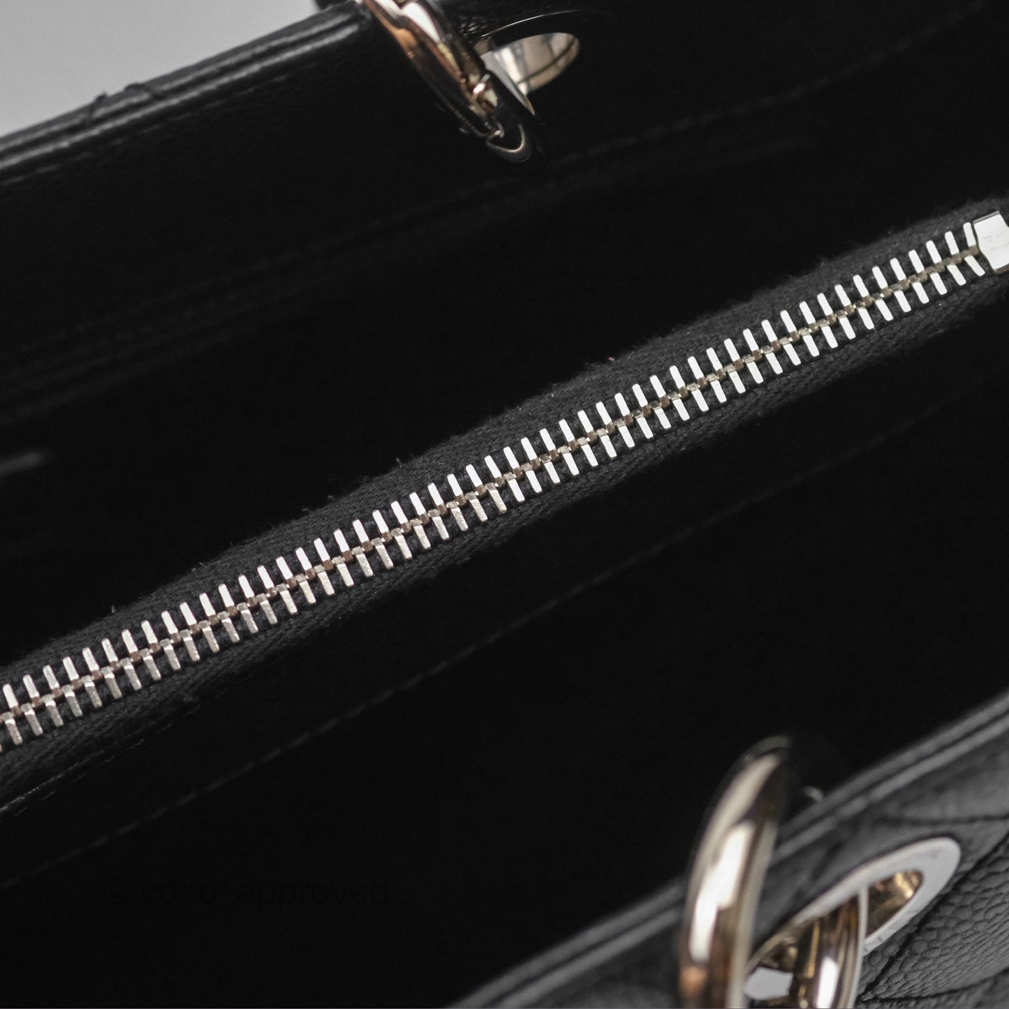 Chanel GST Black Caviar Silver Hardware