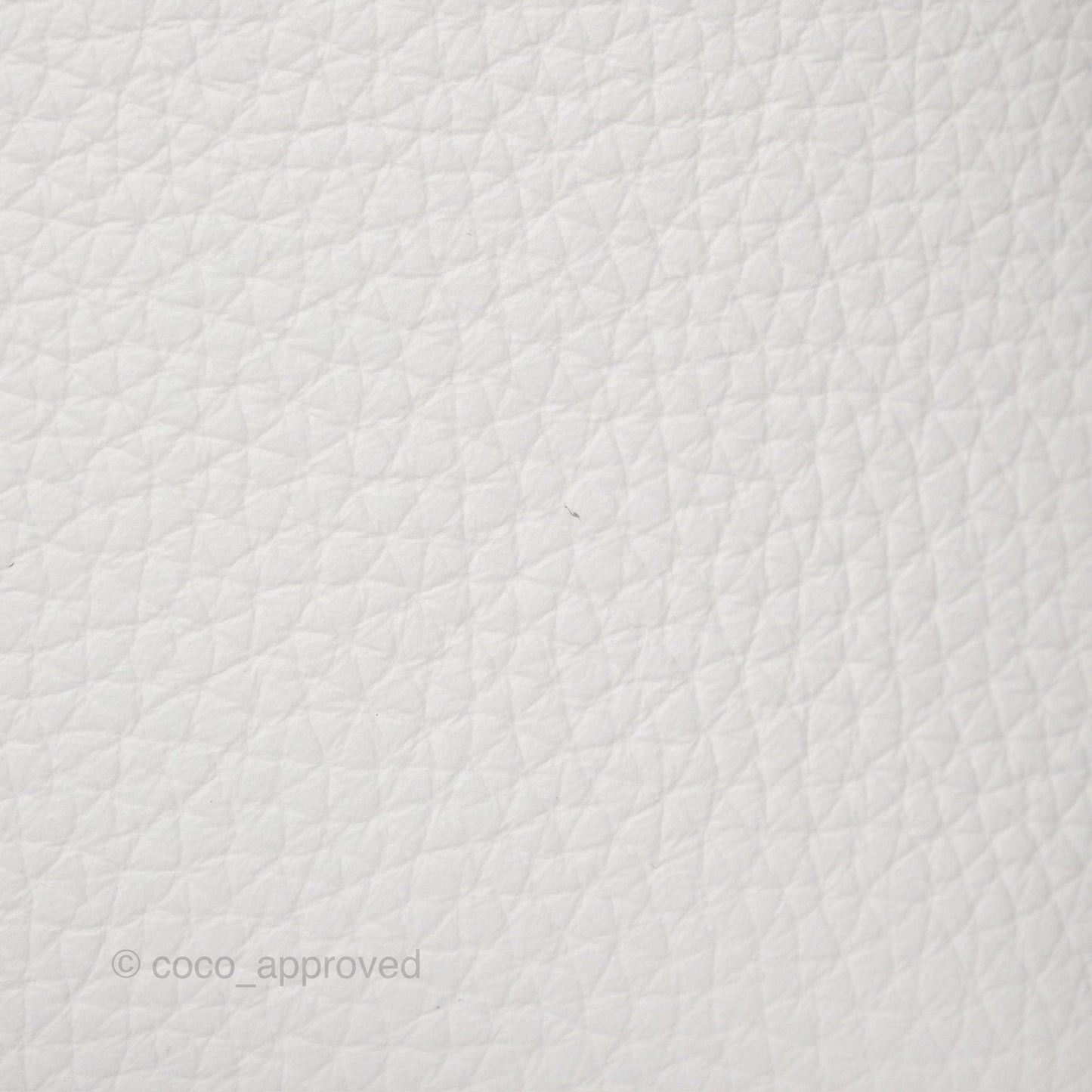 Louis Vuitton Taurillon Capucines BB Snow