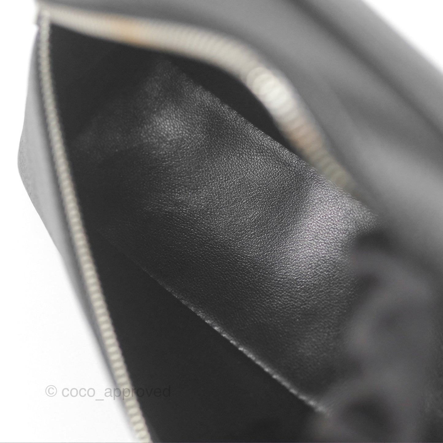 Loro Piana Extra Pocket L19 Black Grained Calfskin