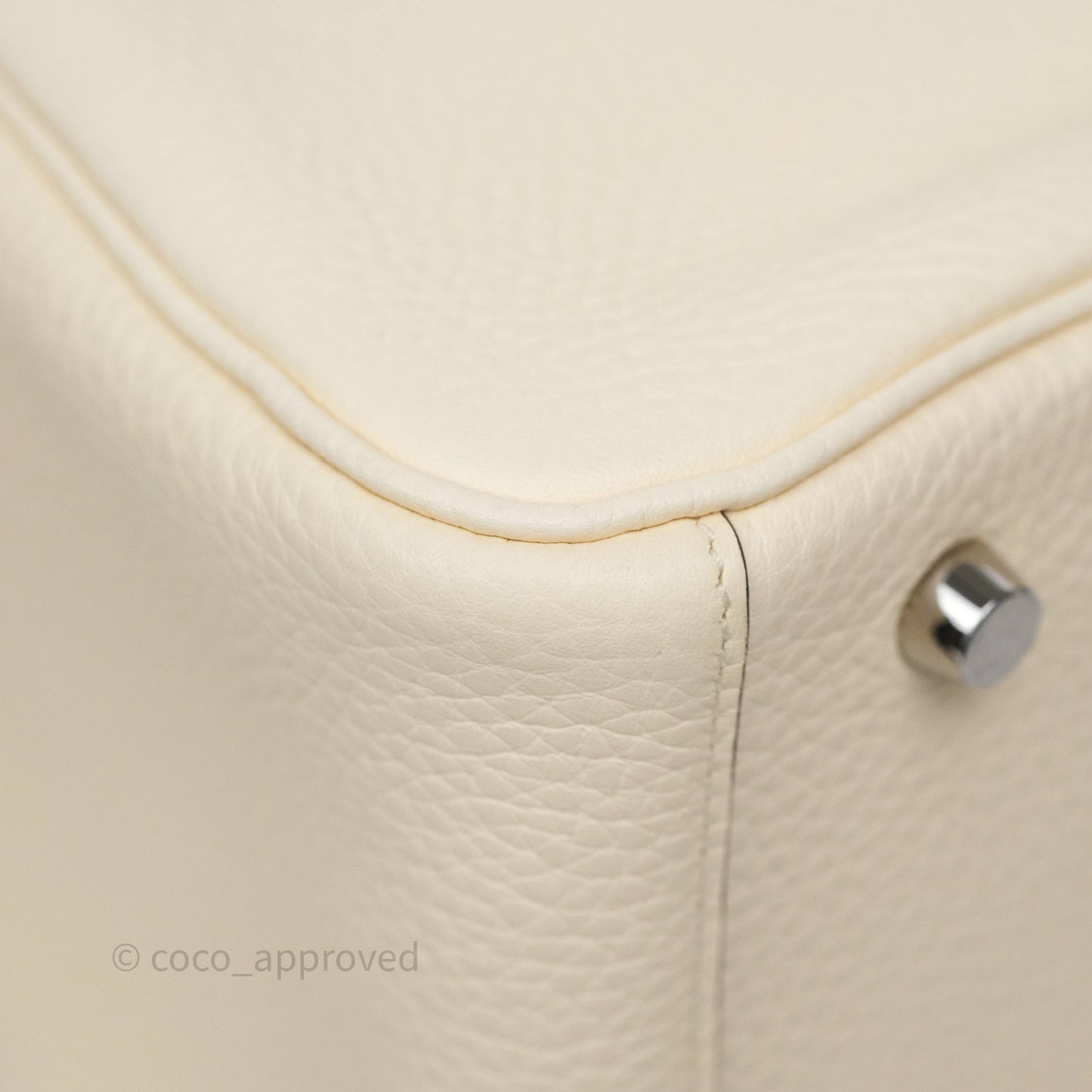 Hermès Lindy 30 Nata I2 Clemence Palladium Hardware