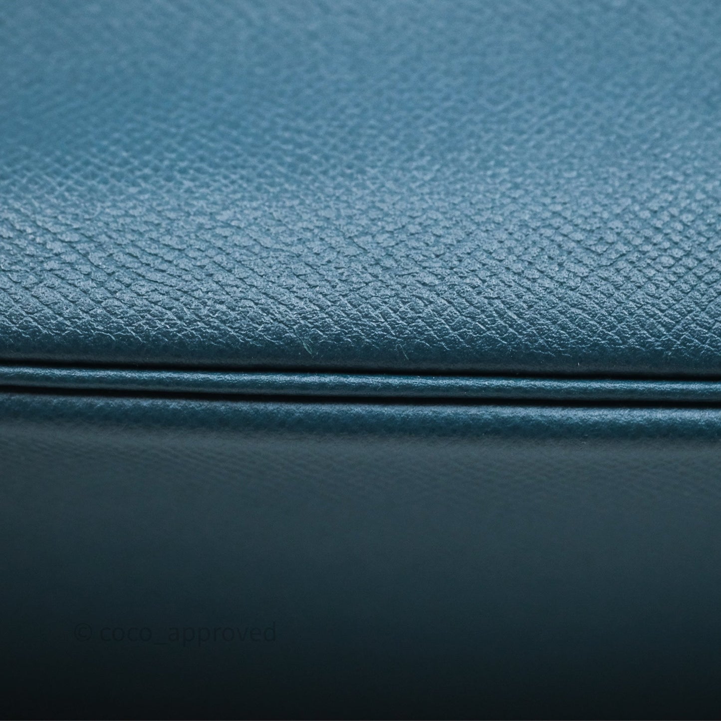 Hermès Birkin 30 Retourne Bleu de Prusse 7P Epsom Gold Hardware