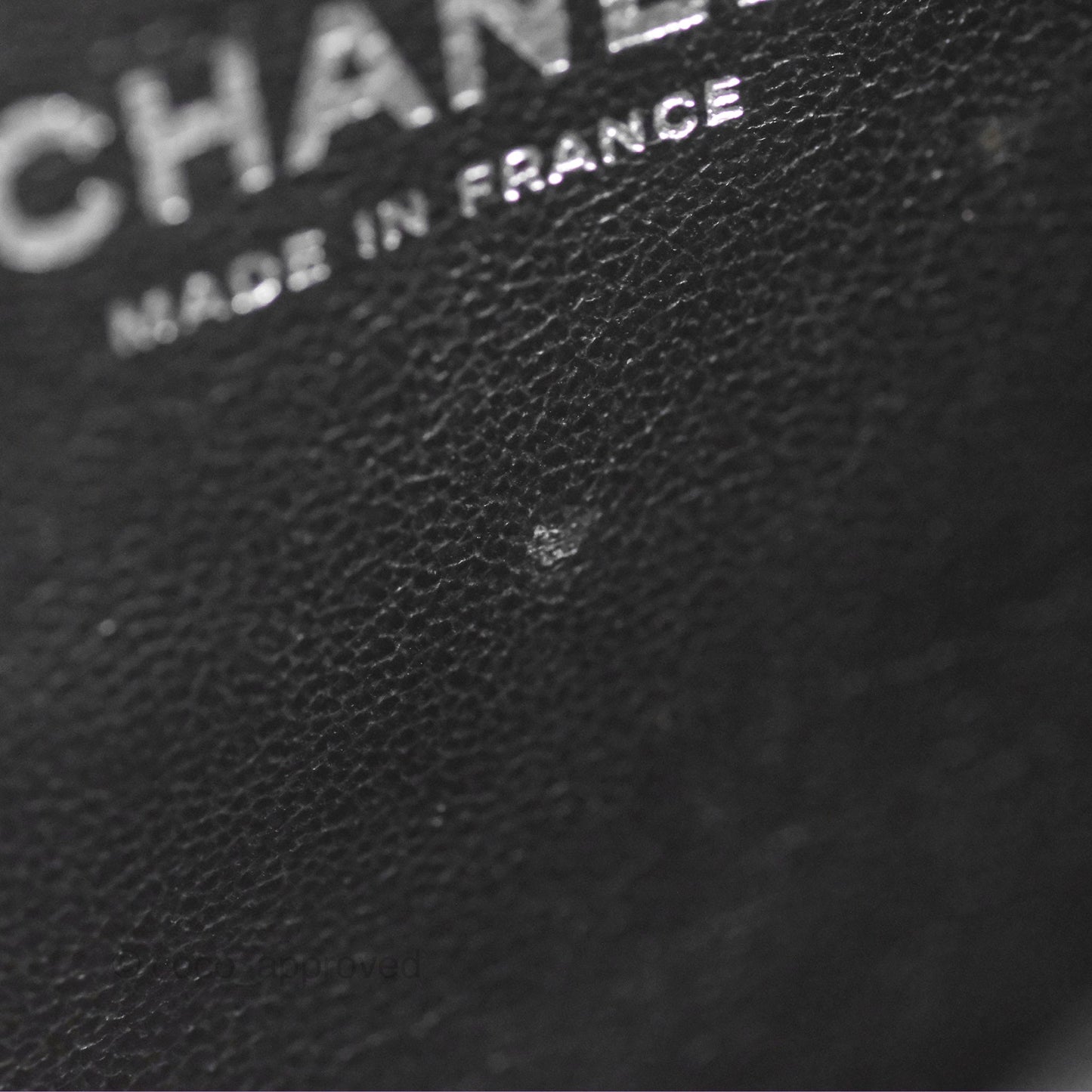 Chanel Classic Quilted Mini Rectangular Flap Black Caviar Silver Hardware