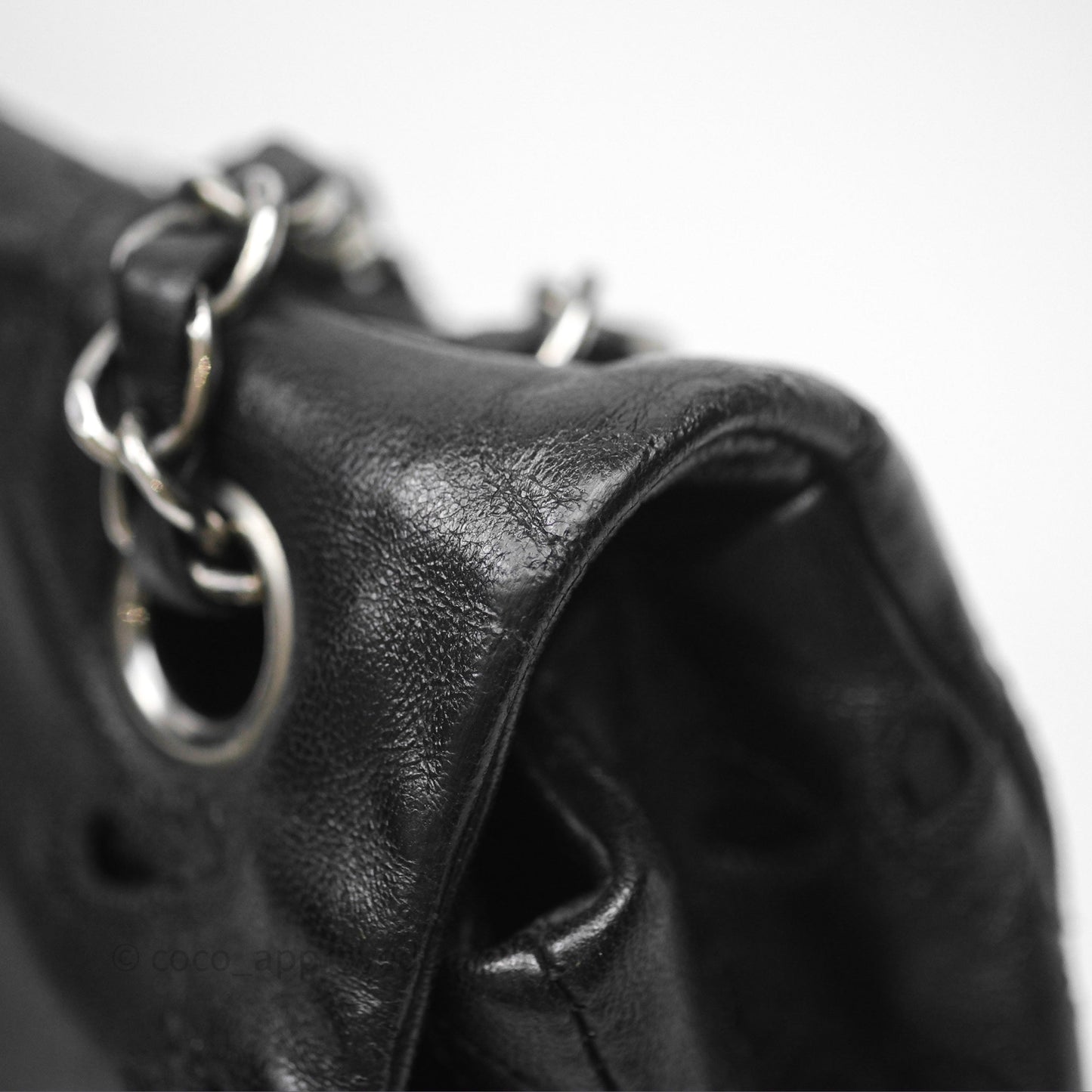 Chanel Embroidered Butterfly Flap Black Lambskin Ruthenium Hardware