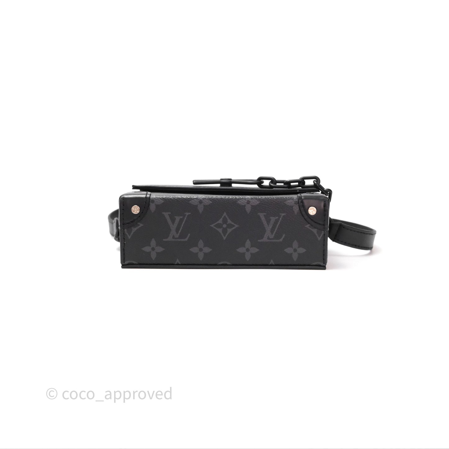 Louis Vuitton Steamer Wearable Wallet Monogram Eclipse Canvas