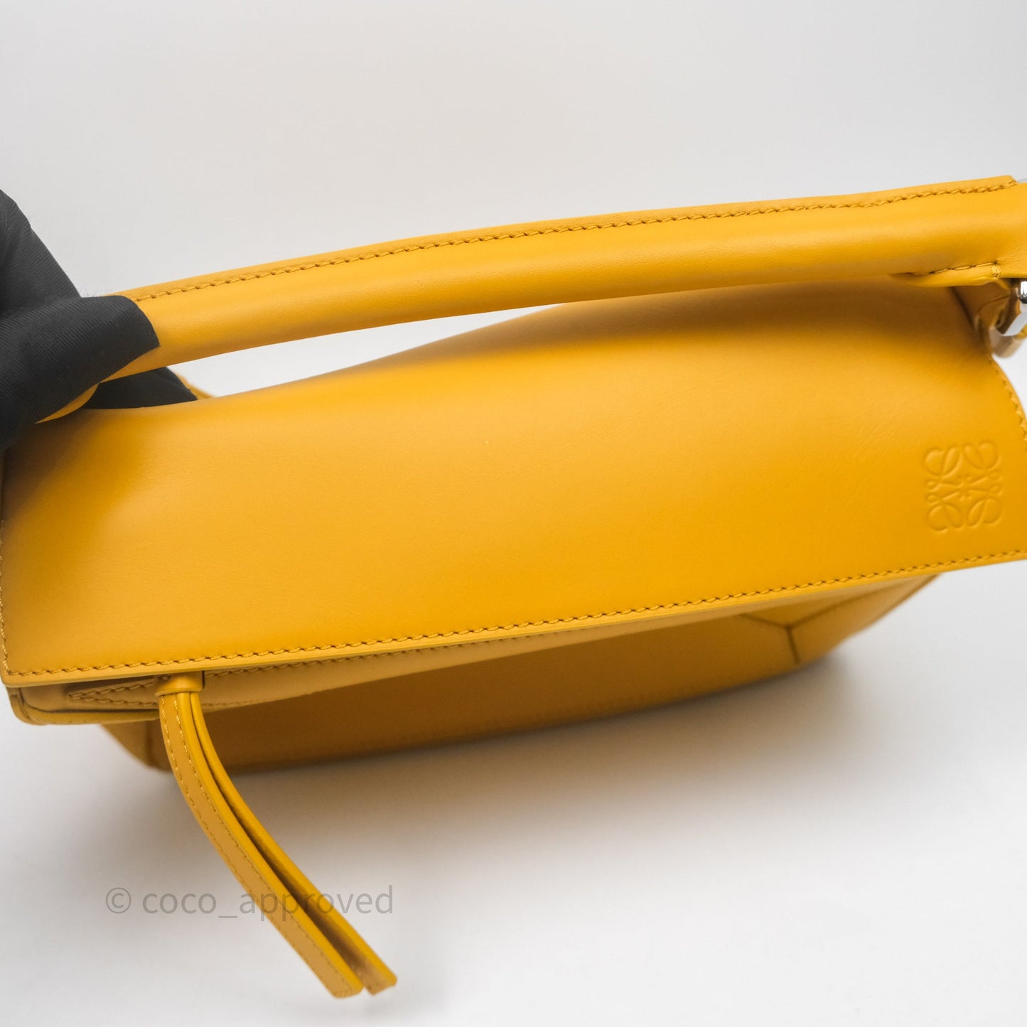 Loewe Small Puzzle Bag Sunflower With Logo Strap