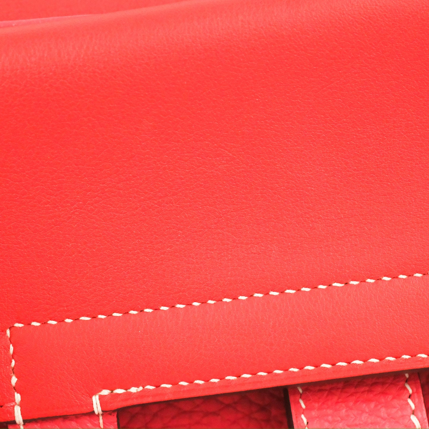 Hermès Halzan 31 Red Palladium Hardware