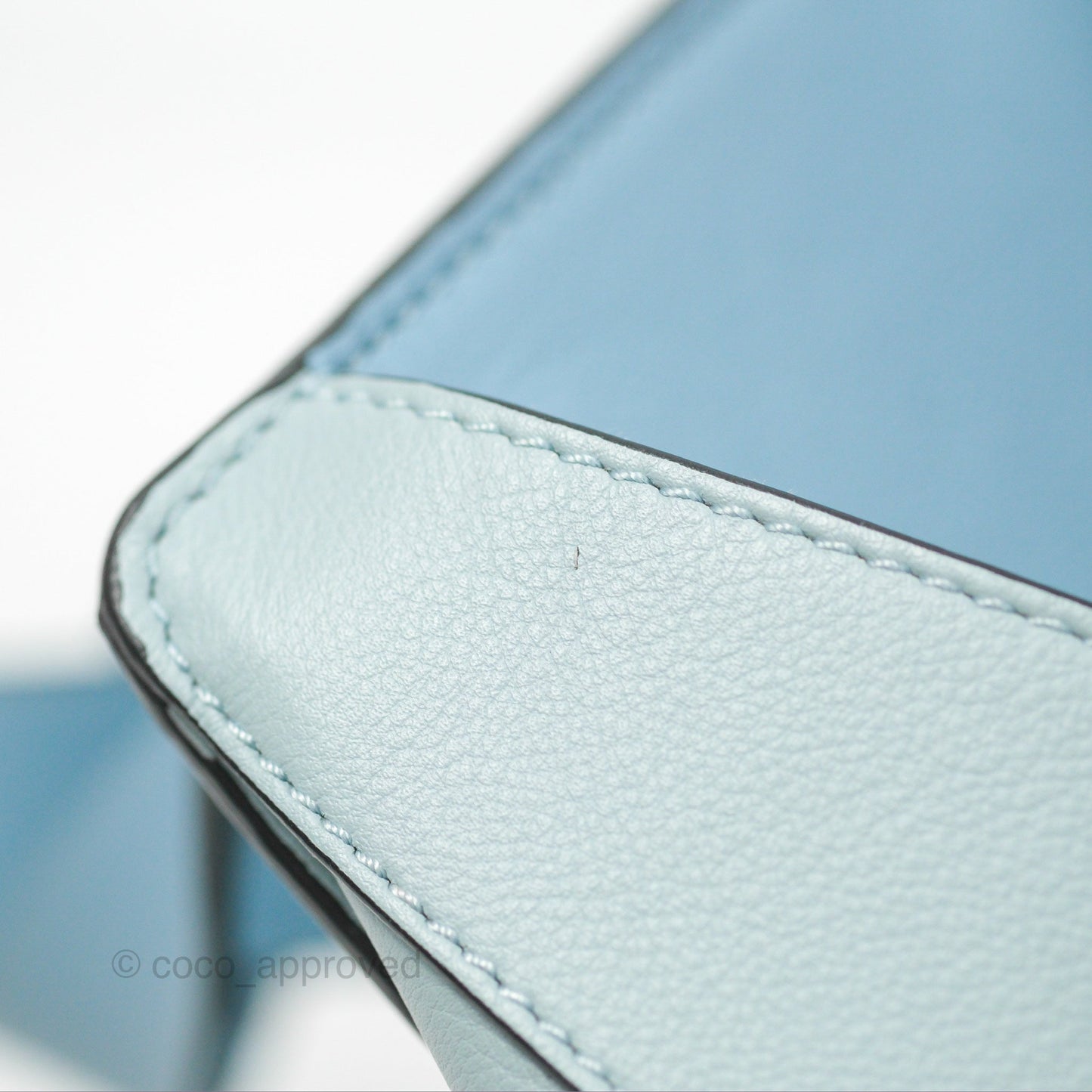 Loewe Medium Hammock Shoulder Bag Light Blue Aqua Stone