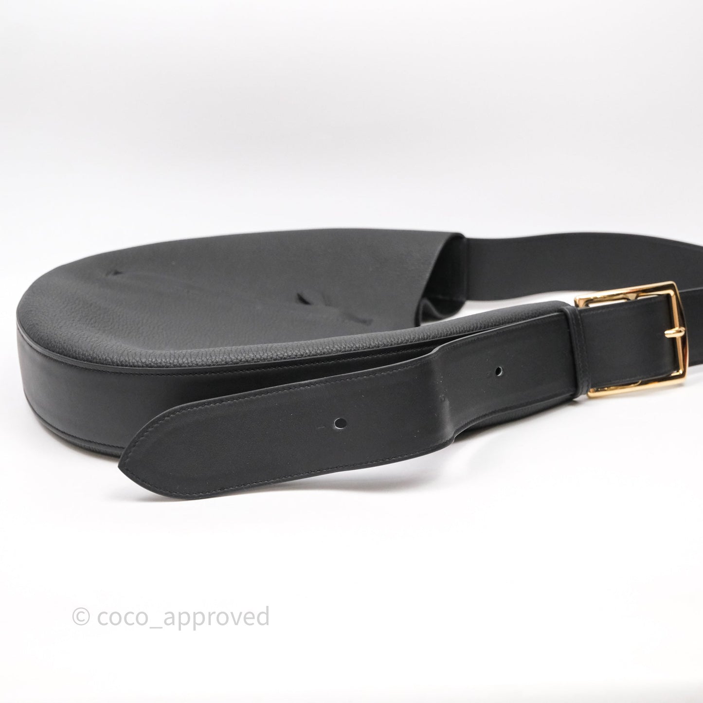 Hermes Arcon Bag Black Noir 89 Togo Gold Hardware
