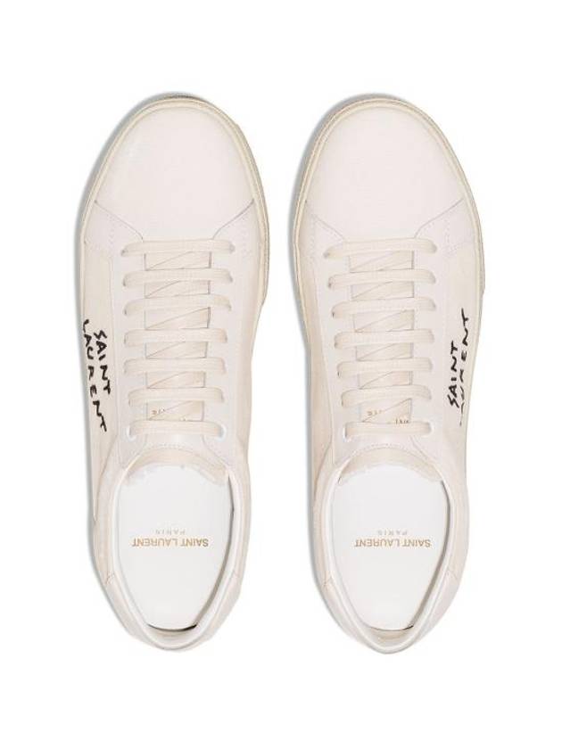 Luxury Saint Laurent Court Classic SL/06 Sneakers Cream