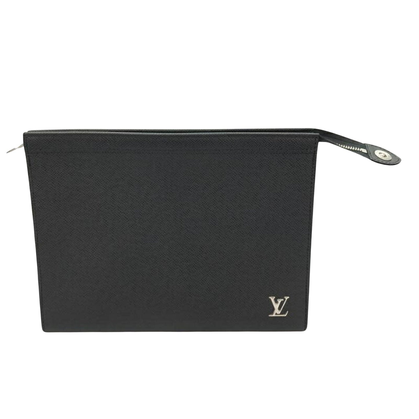 Louis Vuitton Pochette Voyage  Leather Clutch Bag ()