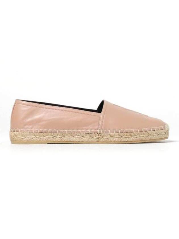 Luxury Saint Laurent Cassandre Leather Espadu Pink