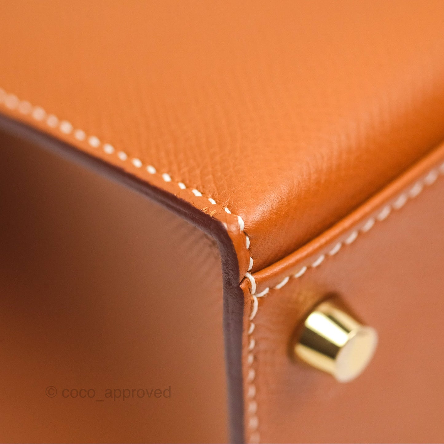 Hermès Kelly 28 Sellier Gold 37 Epsom Gold Hardware