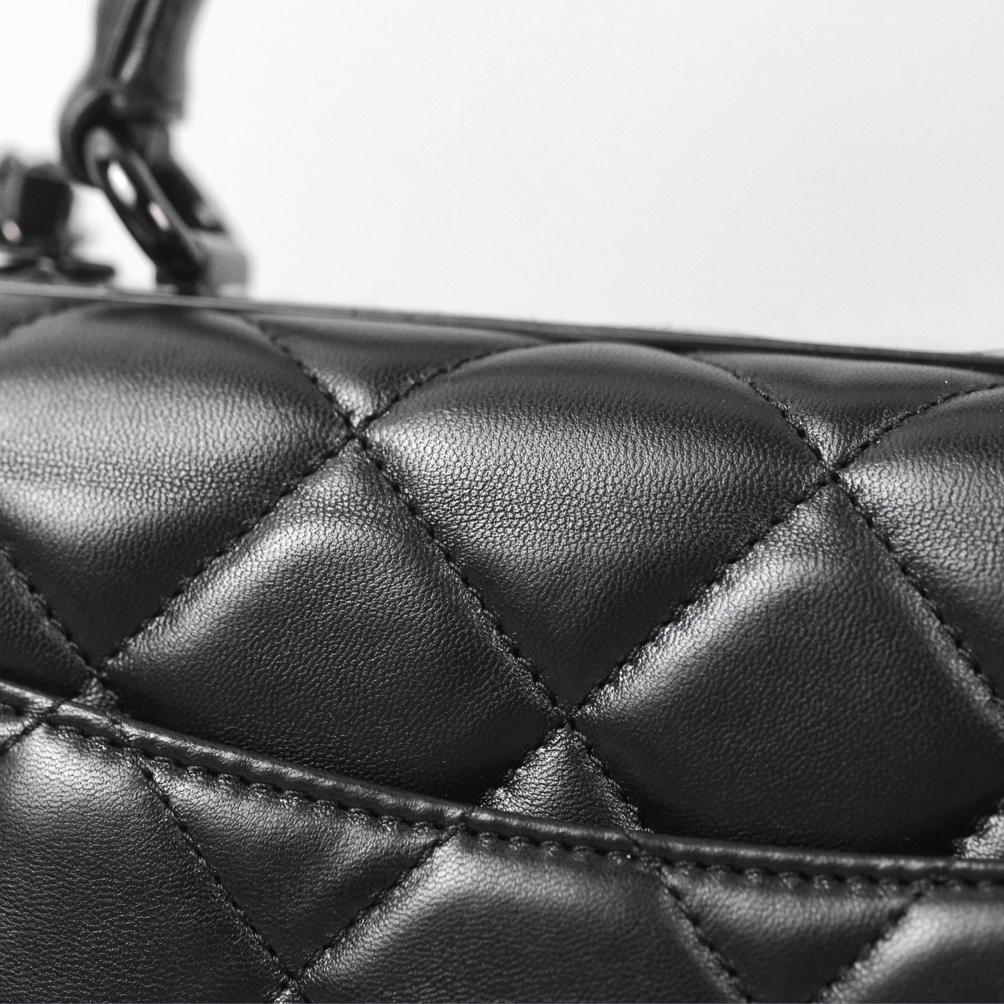 Chanel Small Trendy CC So Black Lambskin