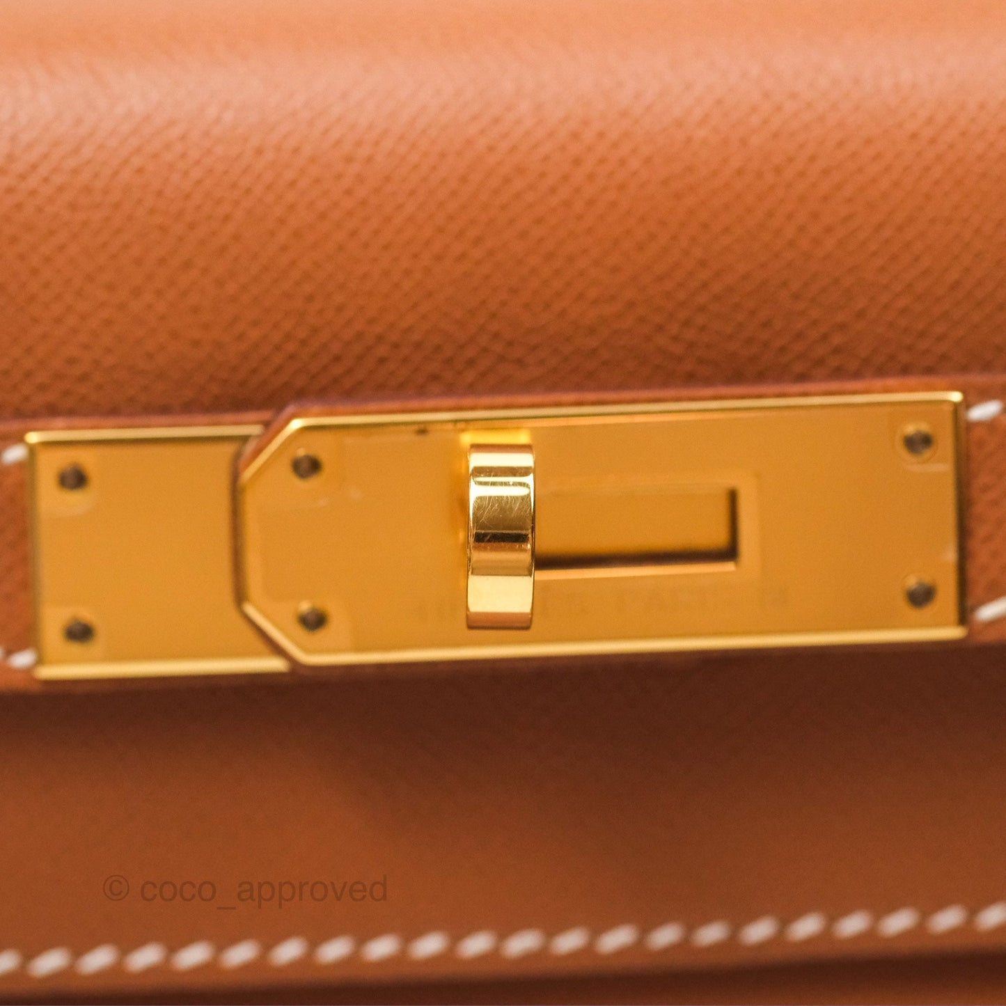 Hermès Kelly 28 Sellier Gold 37 Epsom Gold Hardware