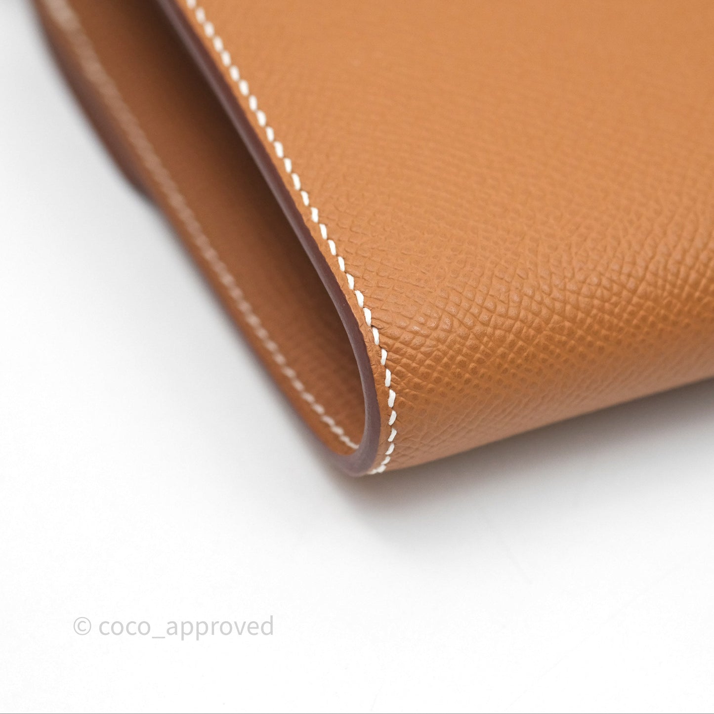 Hermès Constance Long To Go Wallet Gold Epsom Gold Hardware