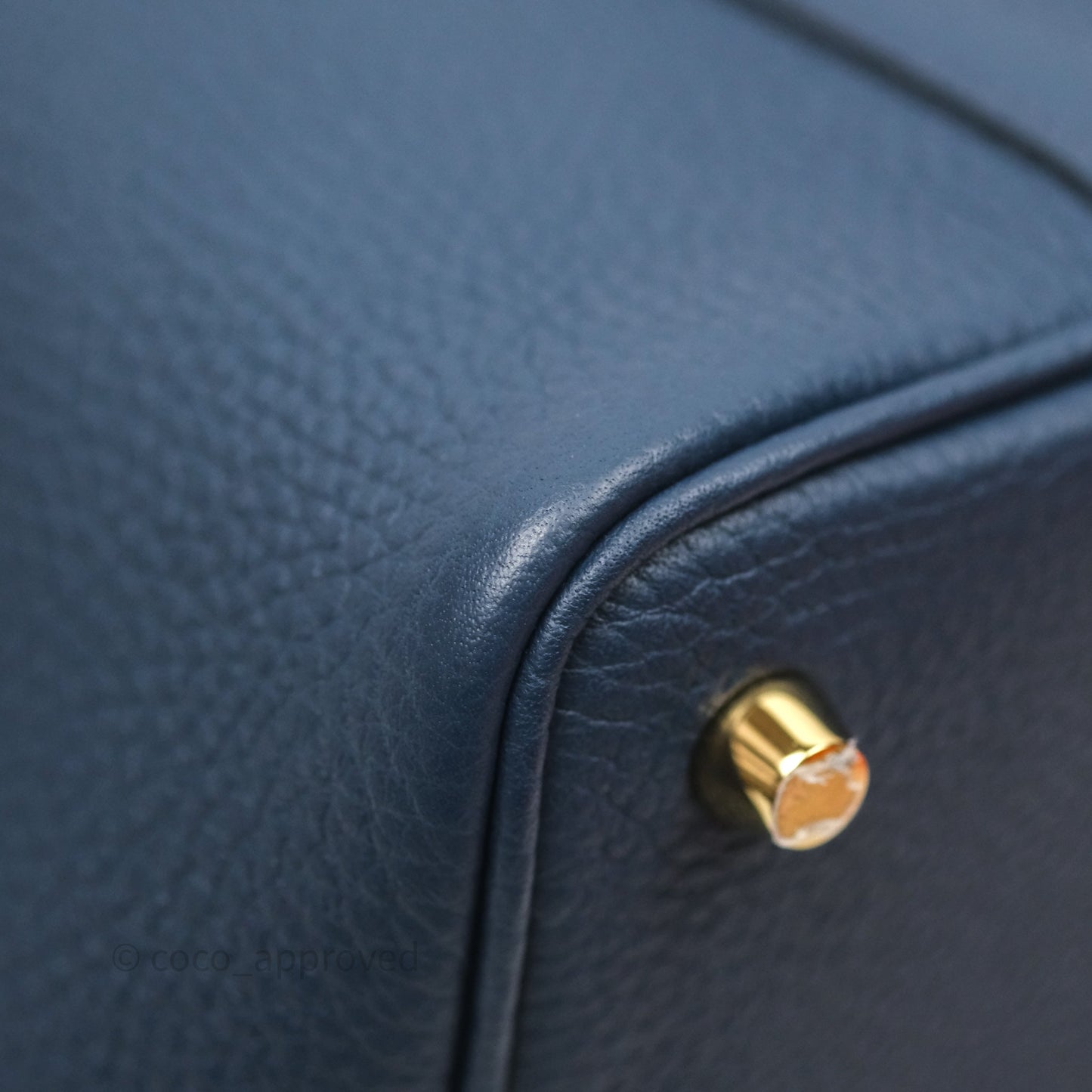 Hermès Picotin Lock 18 Bleu de Prusse 7P Clemence Gold Hardware