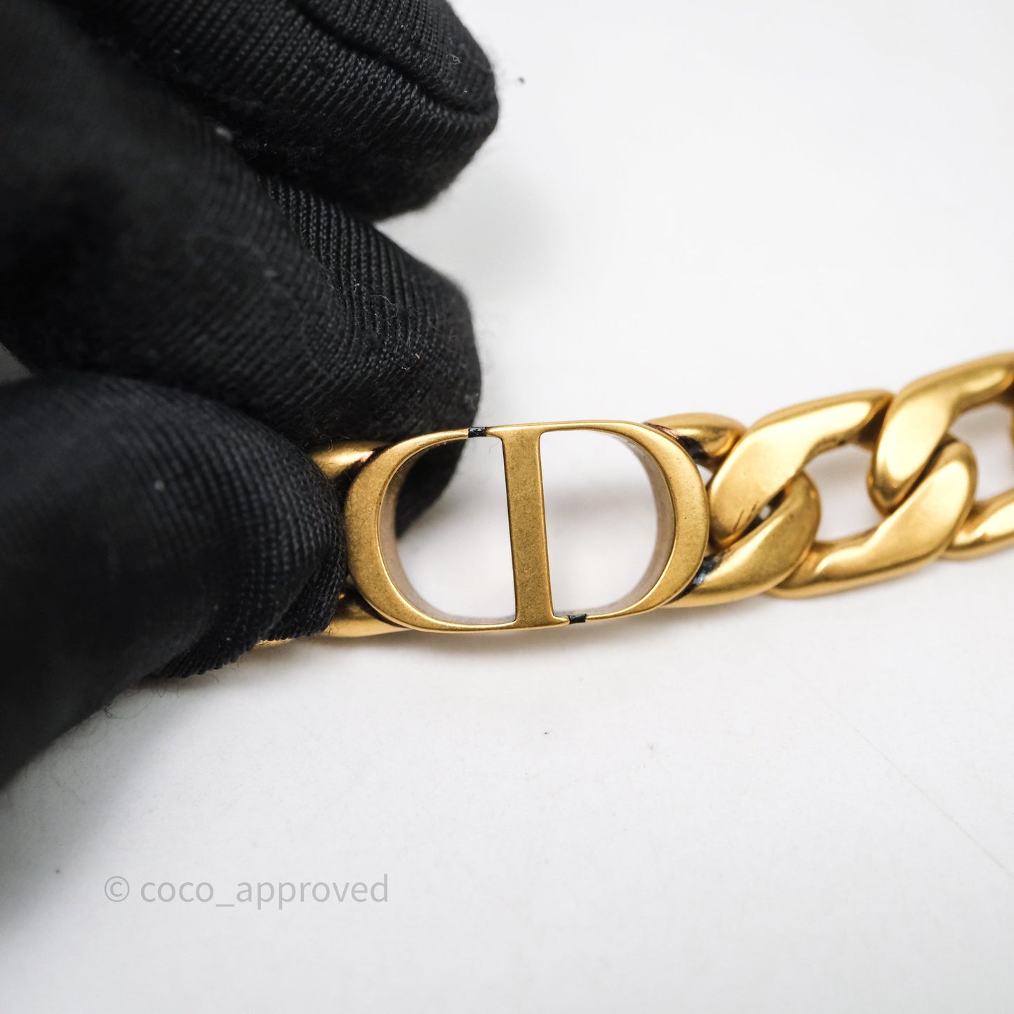 Christian DIor 30 Montaigne Bracelet Gold Tone
