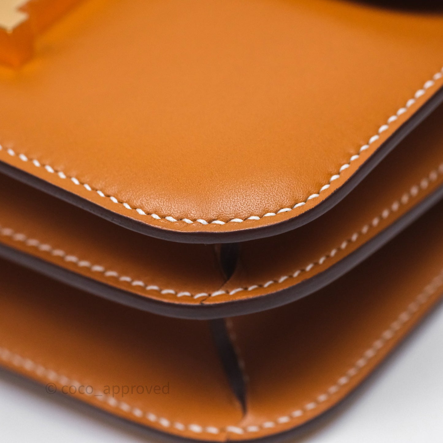 Hermès Constance Mini 18cm Naturel-Sablé 21 Butler Gold Hardware
