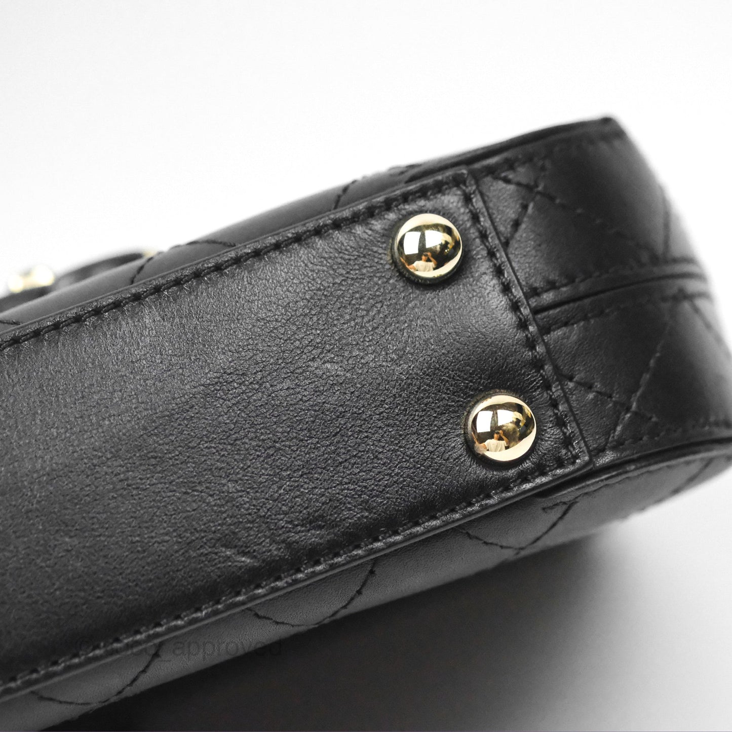 Chanel Calfskin Stitched Small Flap Bag Black