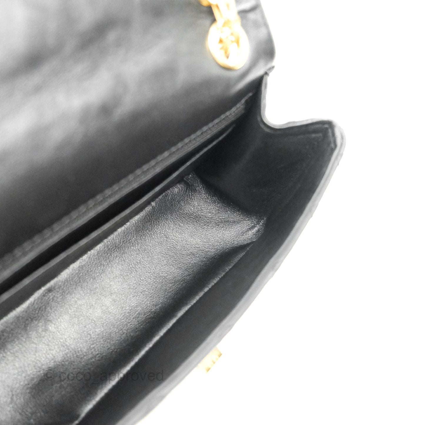 Chanel Mini Reissue 224 Black Aged Calfskin Gold Hardware