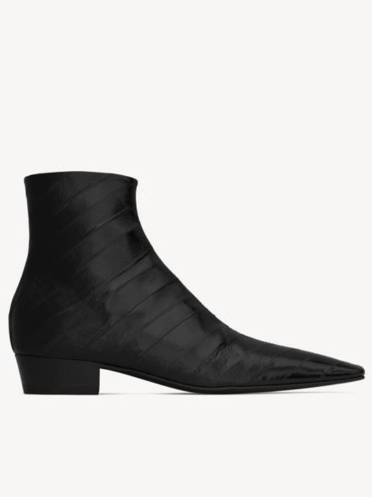 Luxury Saint Laurent Men s Paolo Boots Black 7997940WX001000