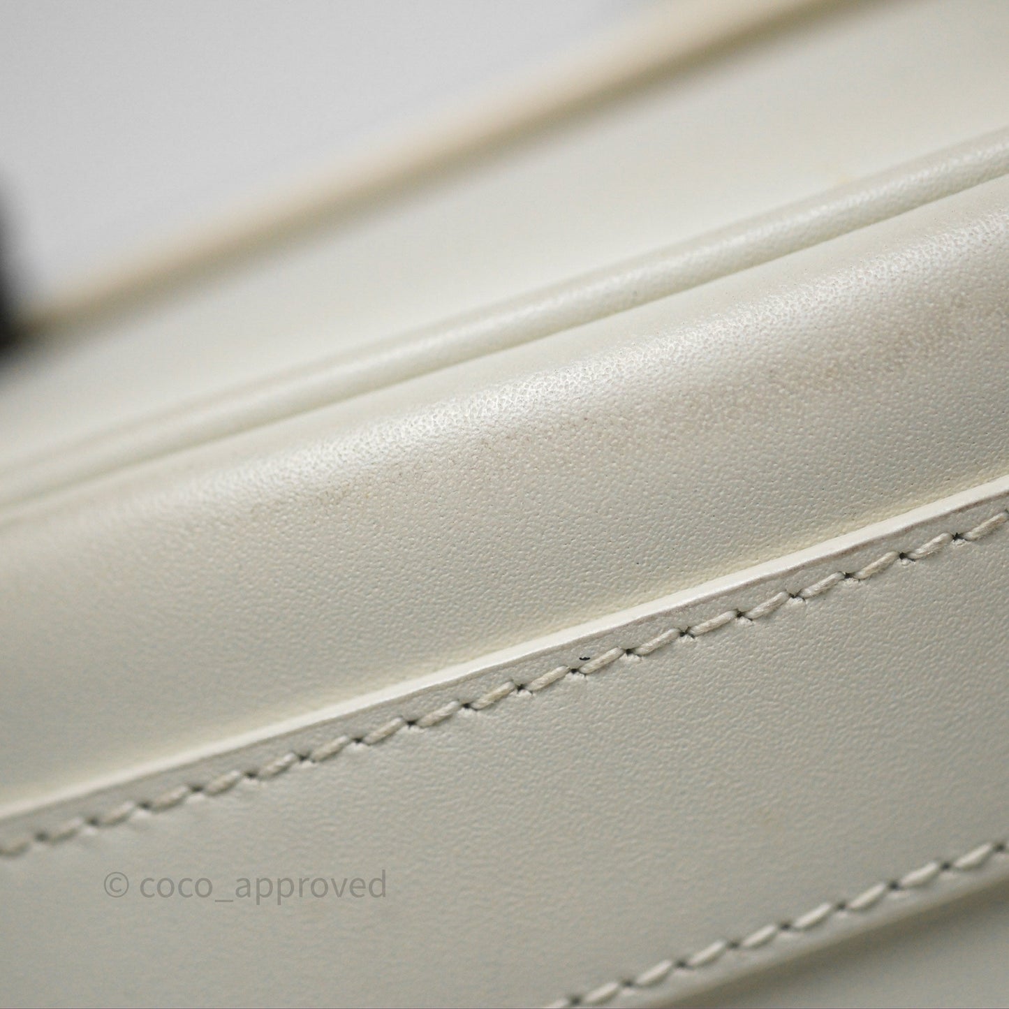 Christian Dior Bobby East-West Bag Calfskin White