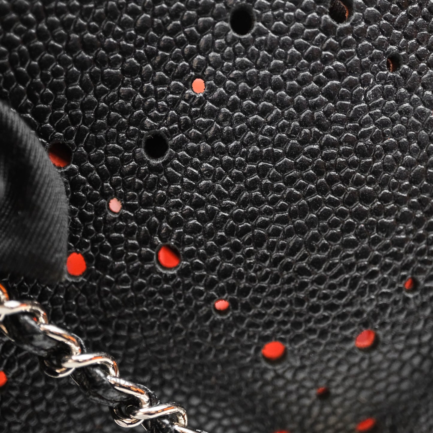 Chanel CC Drawstring Bucket Bag Black Caviar