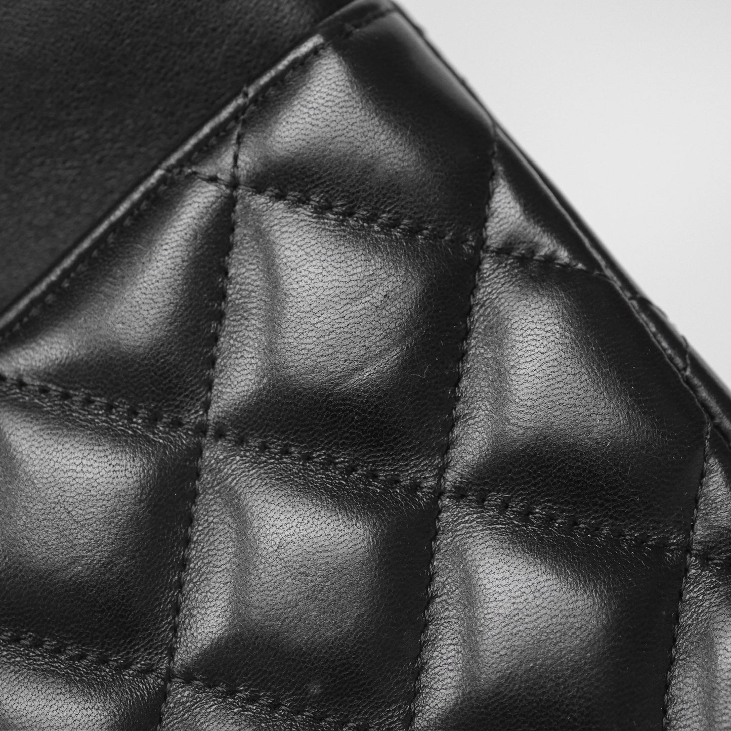 Chanel Jumbo Double Flap Black Lambskin Silver Hardware⁣⁣