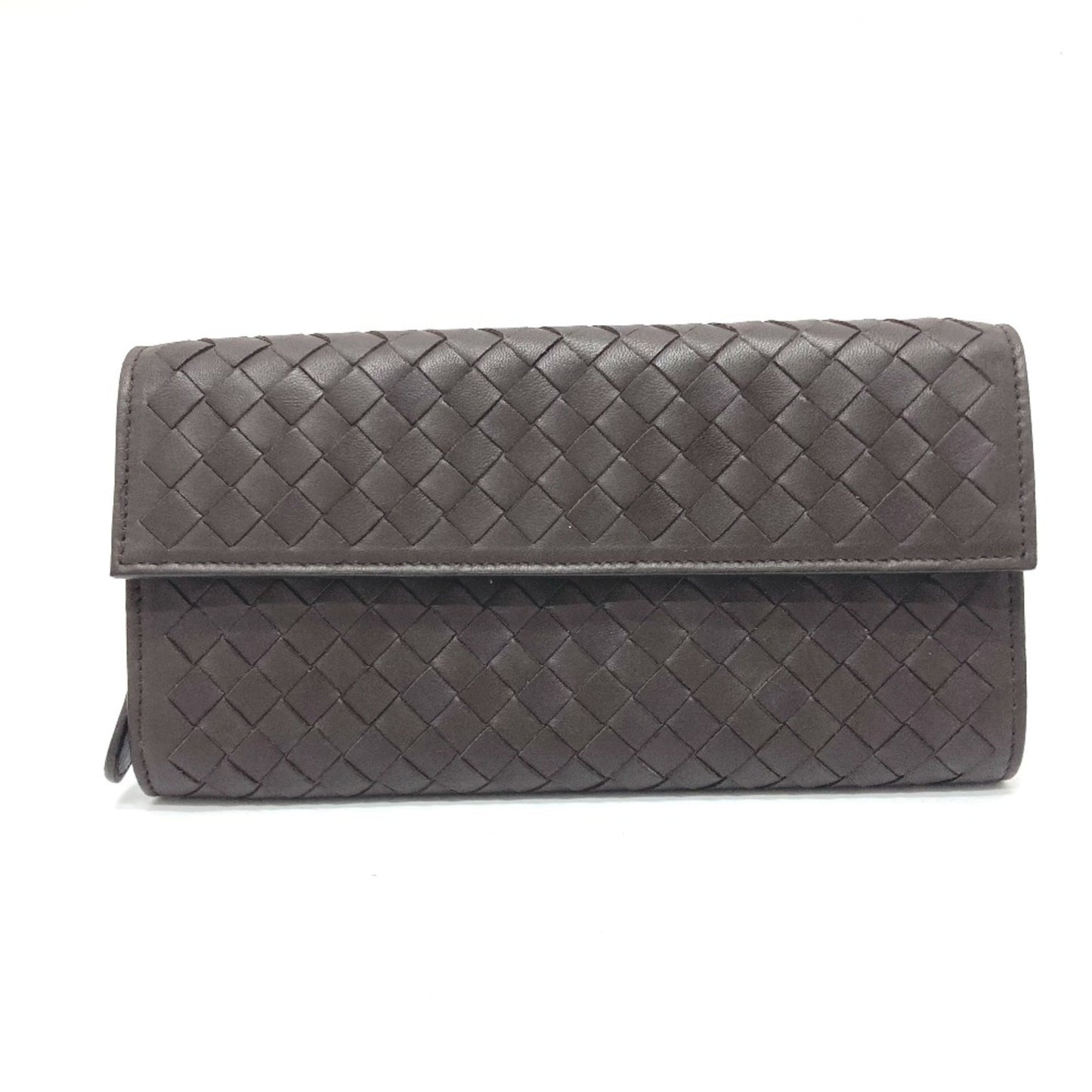 Luxury Bottega Veneta  Leather Long Wallet (Bi-Fold) ()