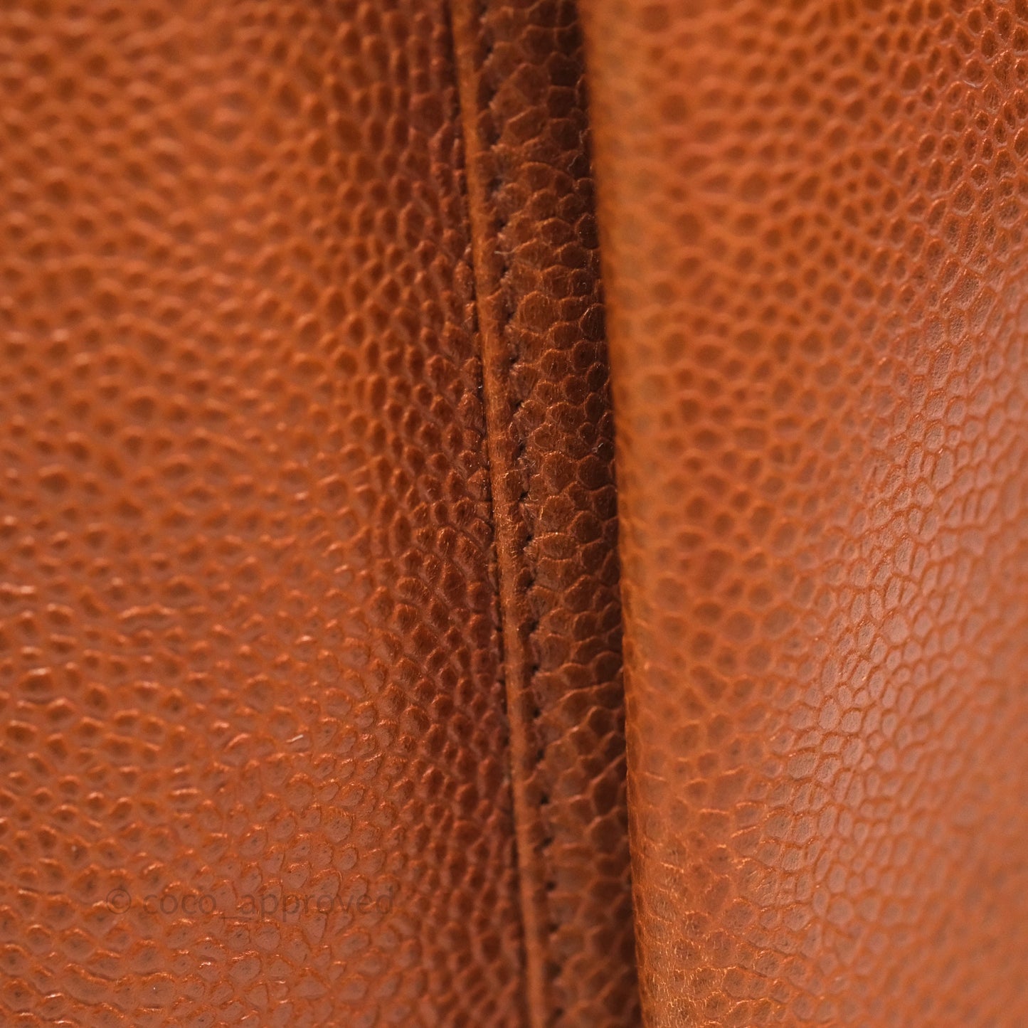 Chanel Vintage Tote Caramel Caviar 24K Gold Hardware