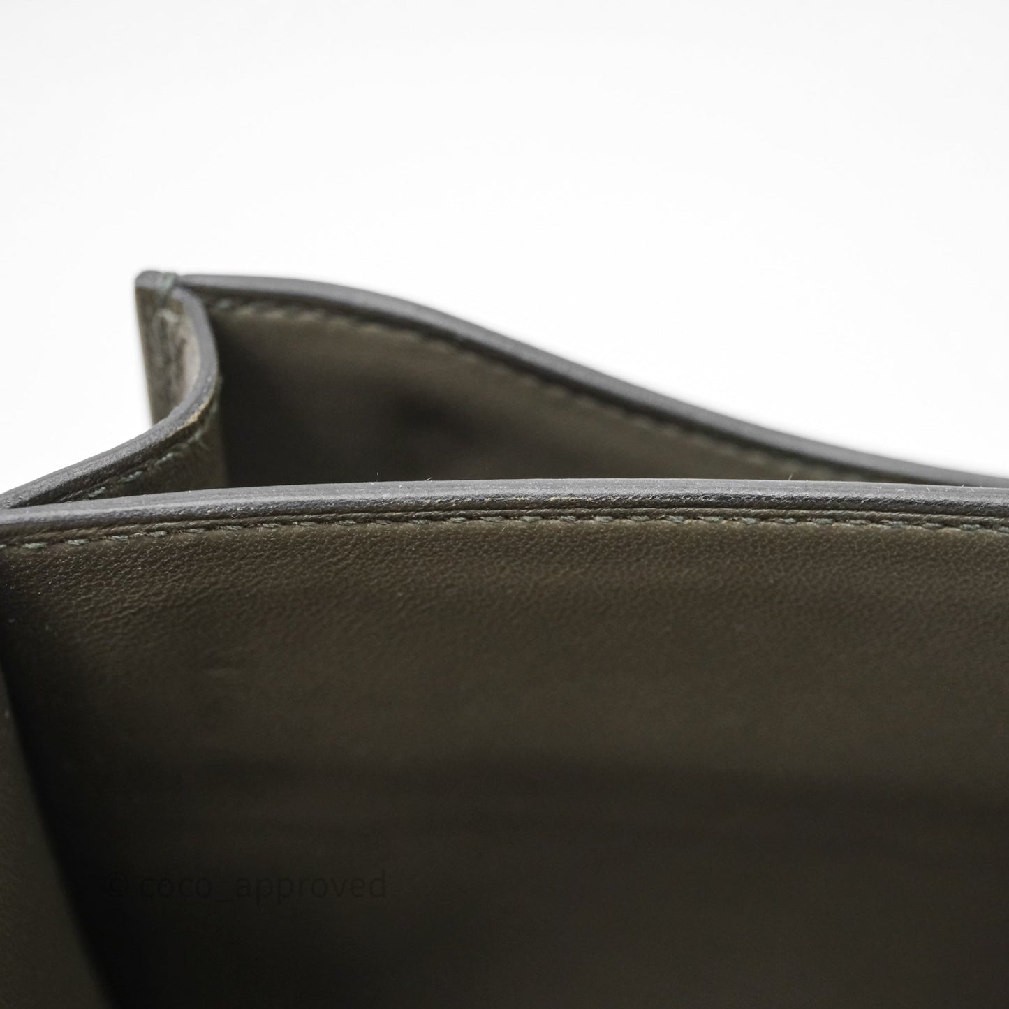 Hermès Constance Mini 18cm Vert de Gris C6 Epsom Gold Hardware
