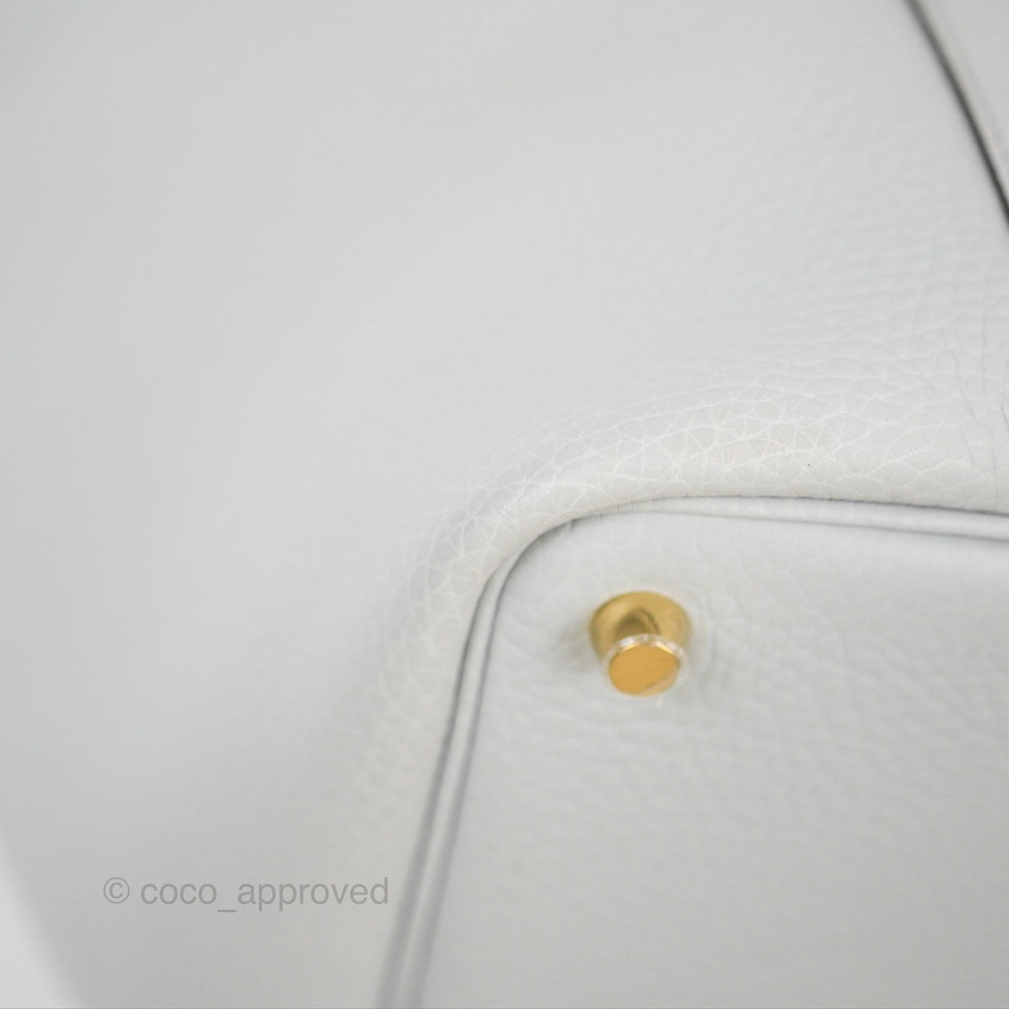 Hermès Picotin 18 Blue Pale Clemence Gold Hardware