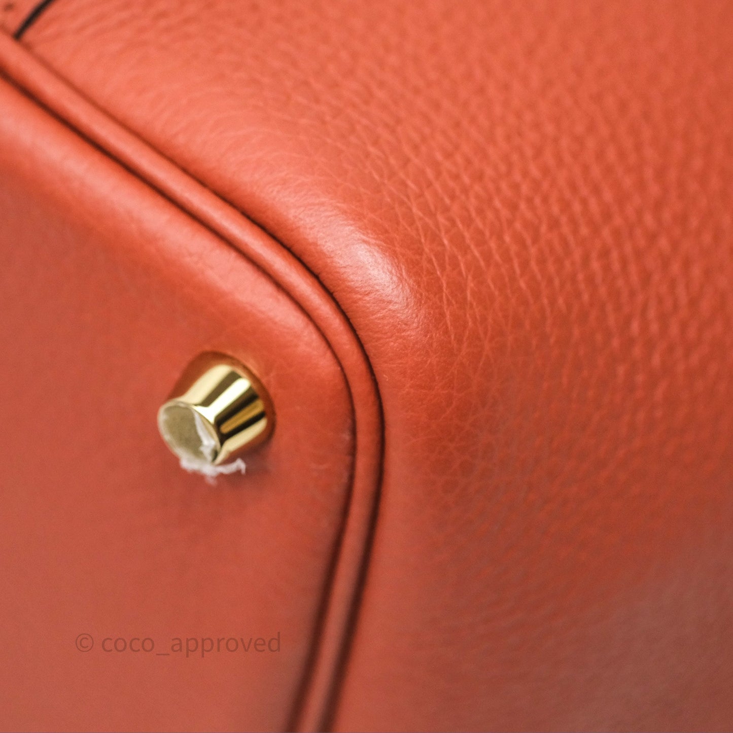 Hermès Picotin Lock 18 Cuivre 6C Taurillon Clemence Gold Hardware