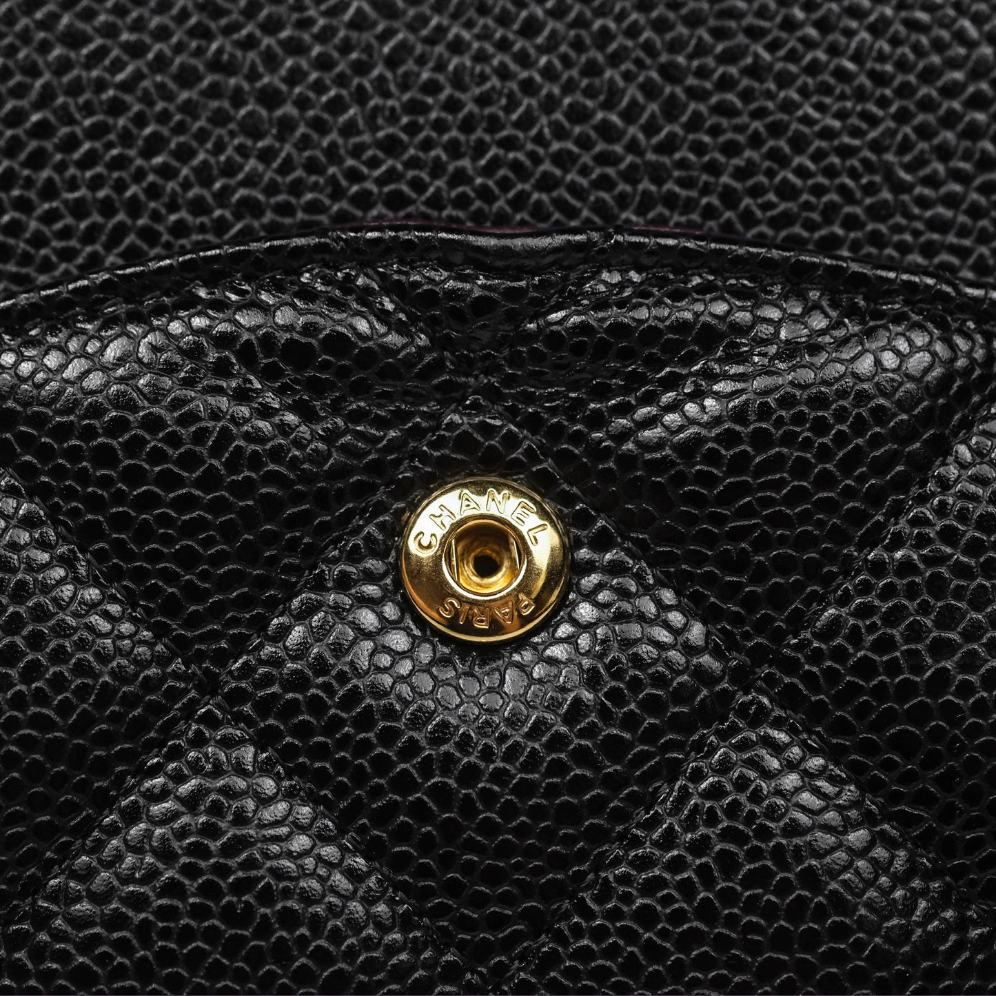 Chanel Jumbo Double Flap Black Caviar Gold Hardware⁣⁣