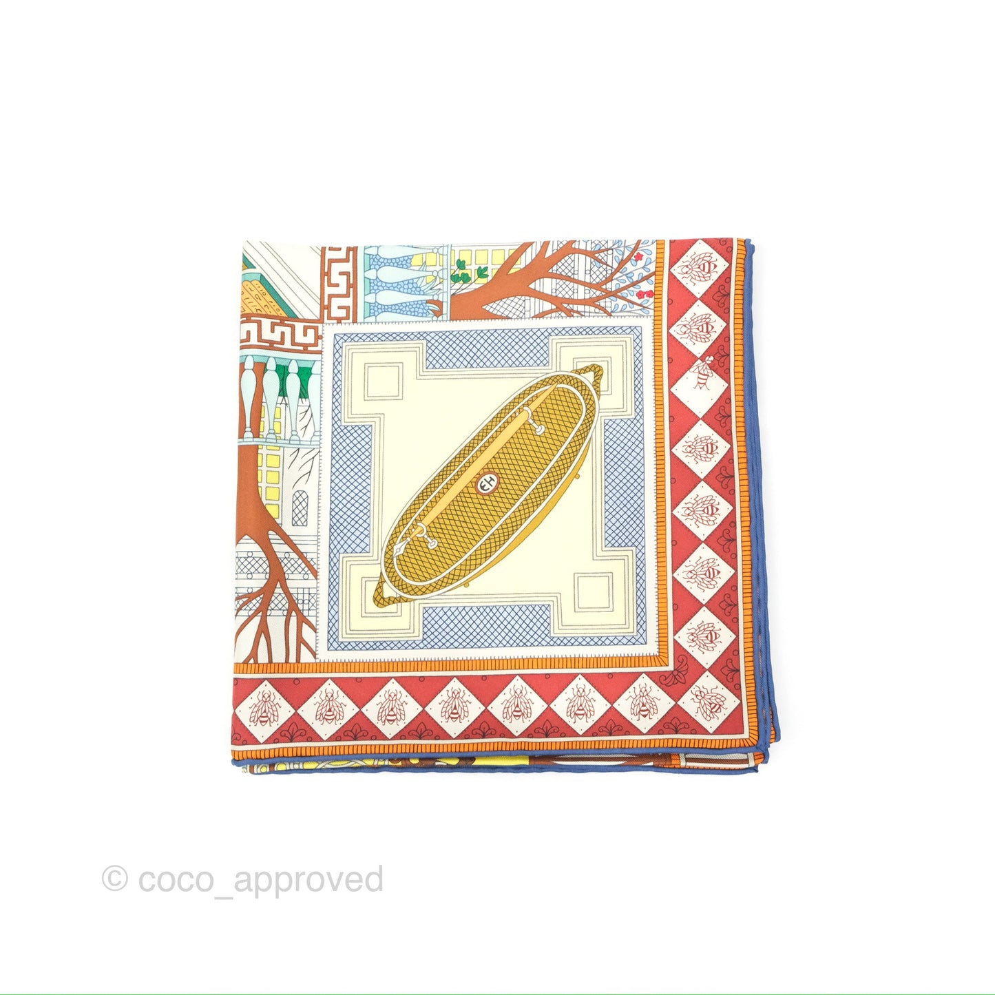 Hermès Objets de Curiosite Scarf 90