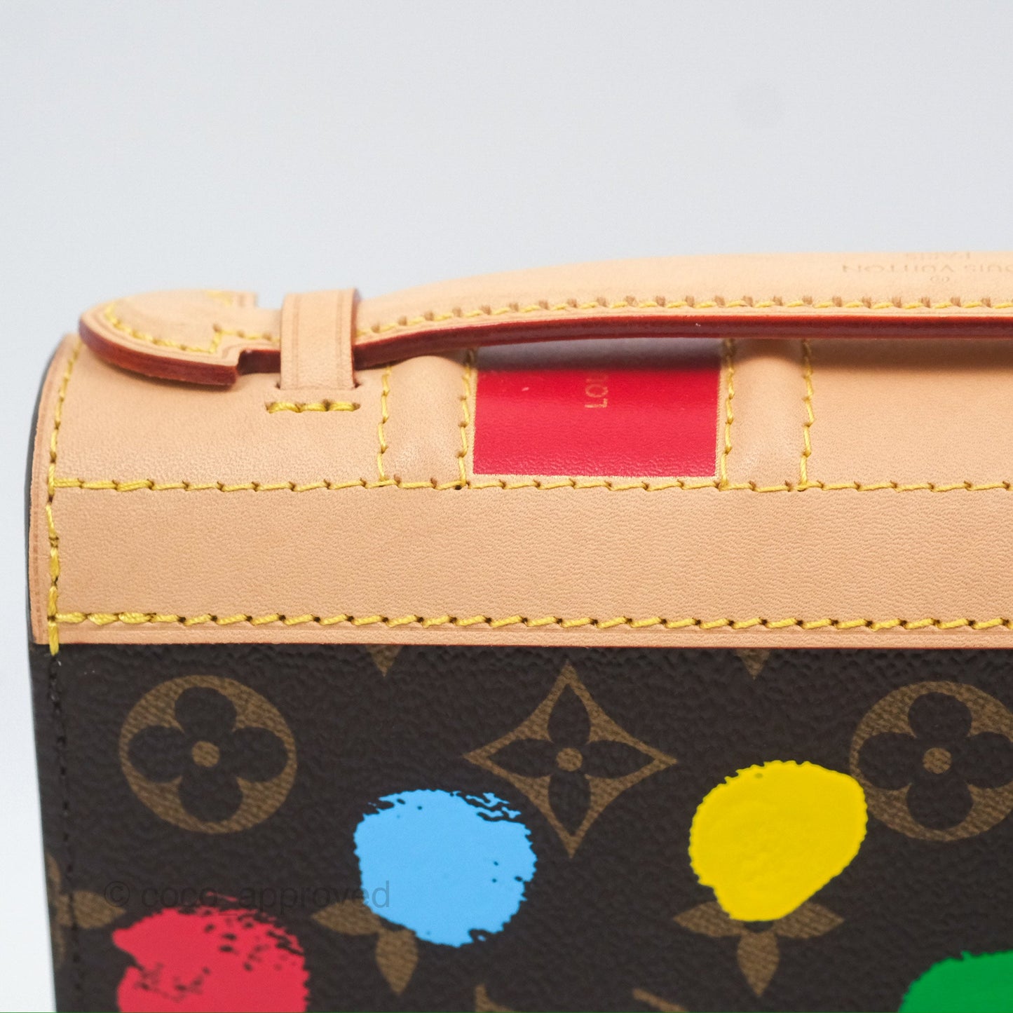 Louis Vuitton x Yayoi Kusama Monogram Painted Dots Book WOC