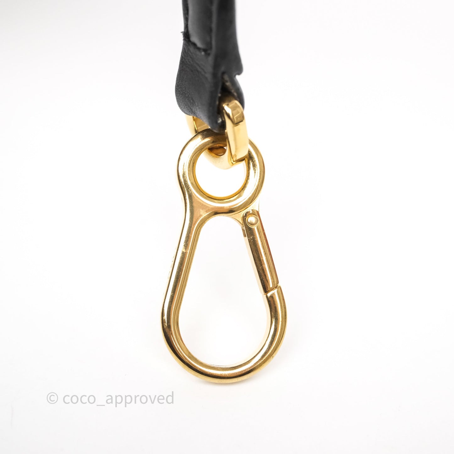Loewe x Howls Calcifer Luna Shoulder Bag In Black Calfskin