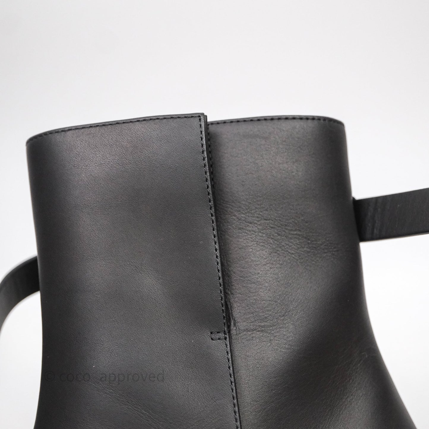 Hermes Saint Germain Ankle Boot Noir Size 39